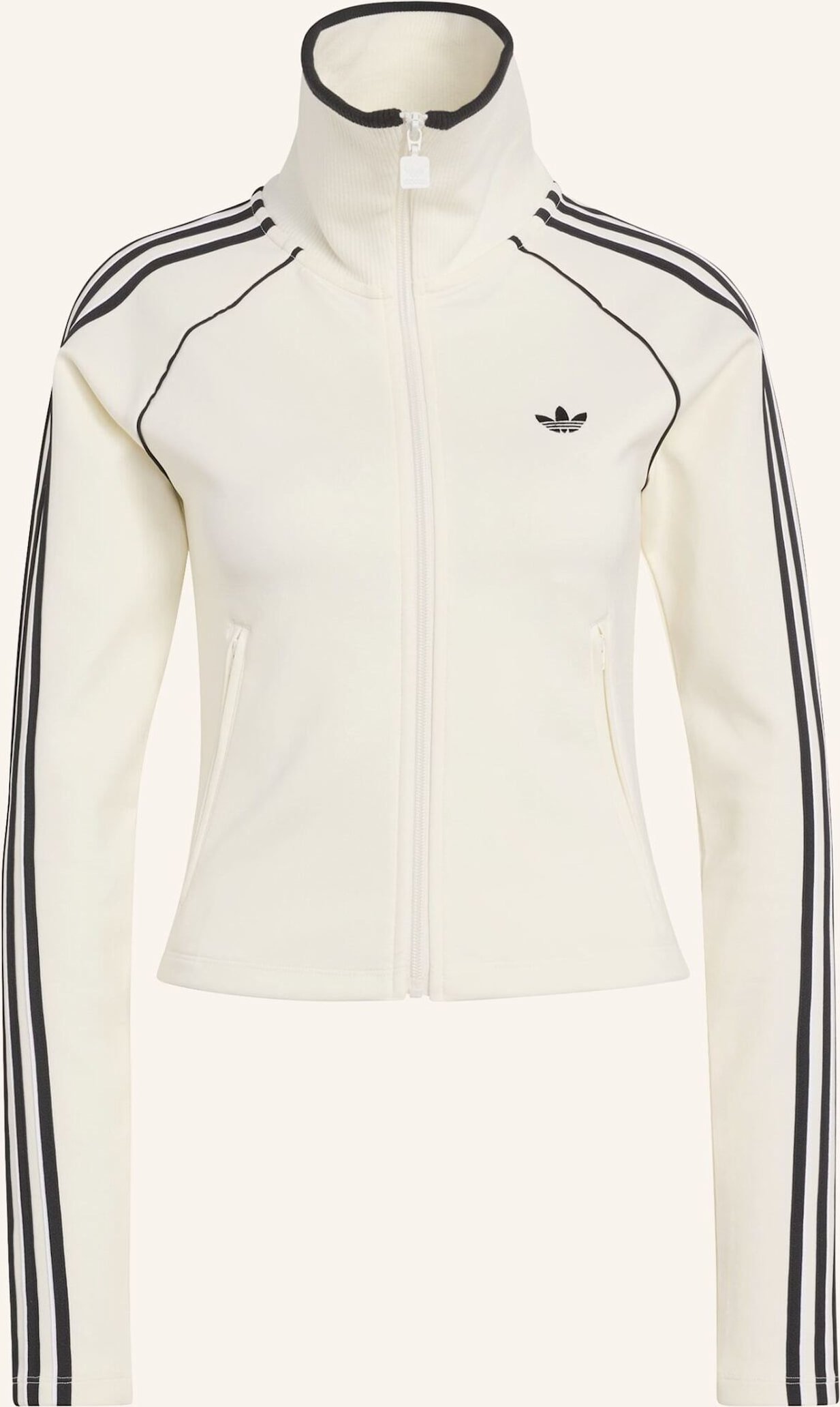 Adidas Originals Schmal Geschnittenes Firebird Track Top weiss