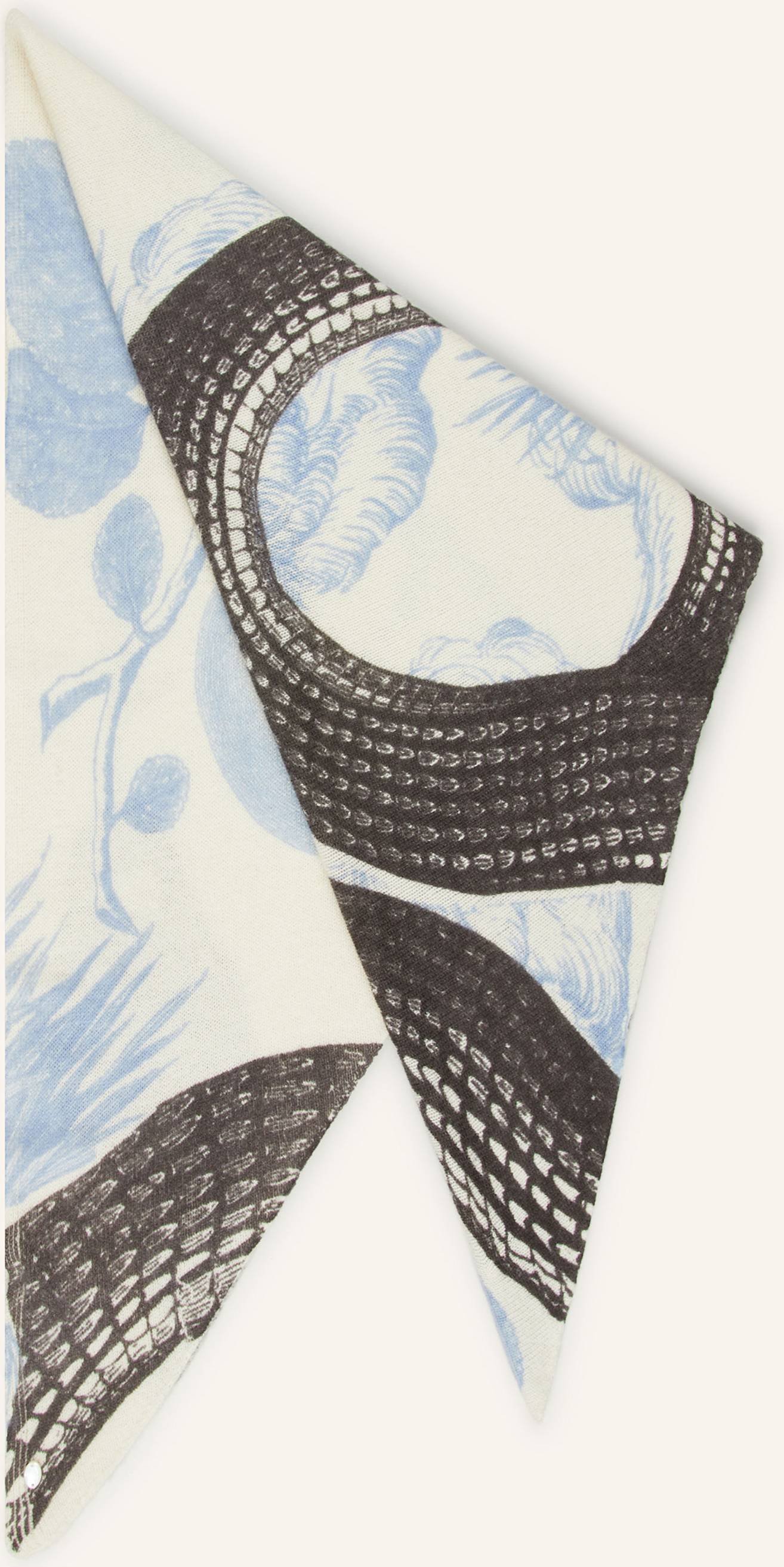 Friendly Hunting Dreieckstuch Aus Cashmere weiss