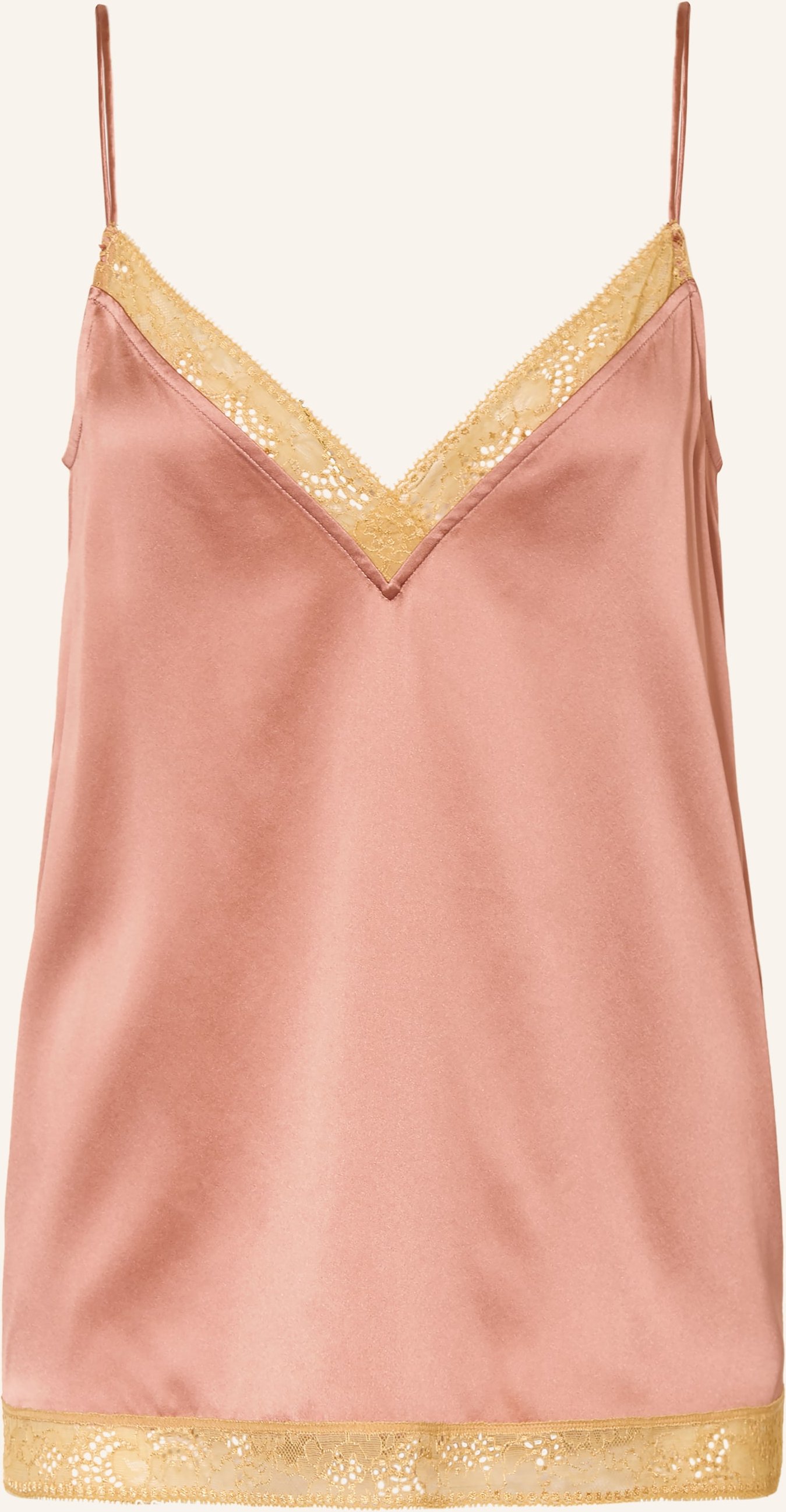 Eres Schlaftop Instant Aus Seide orange