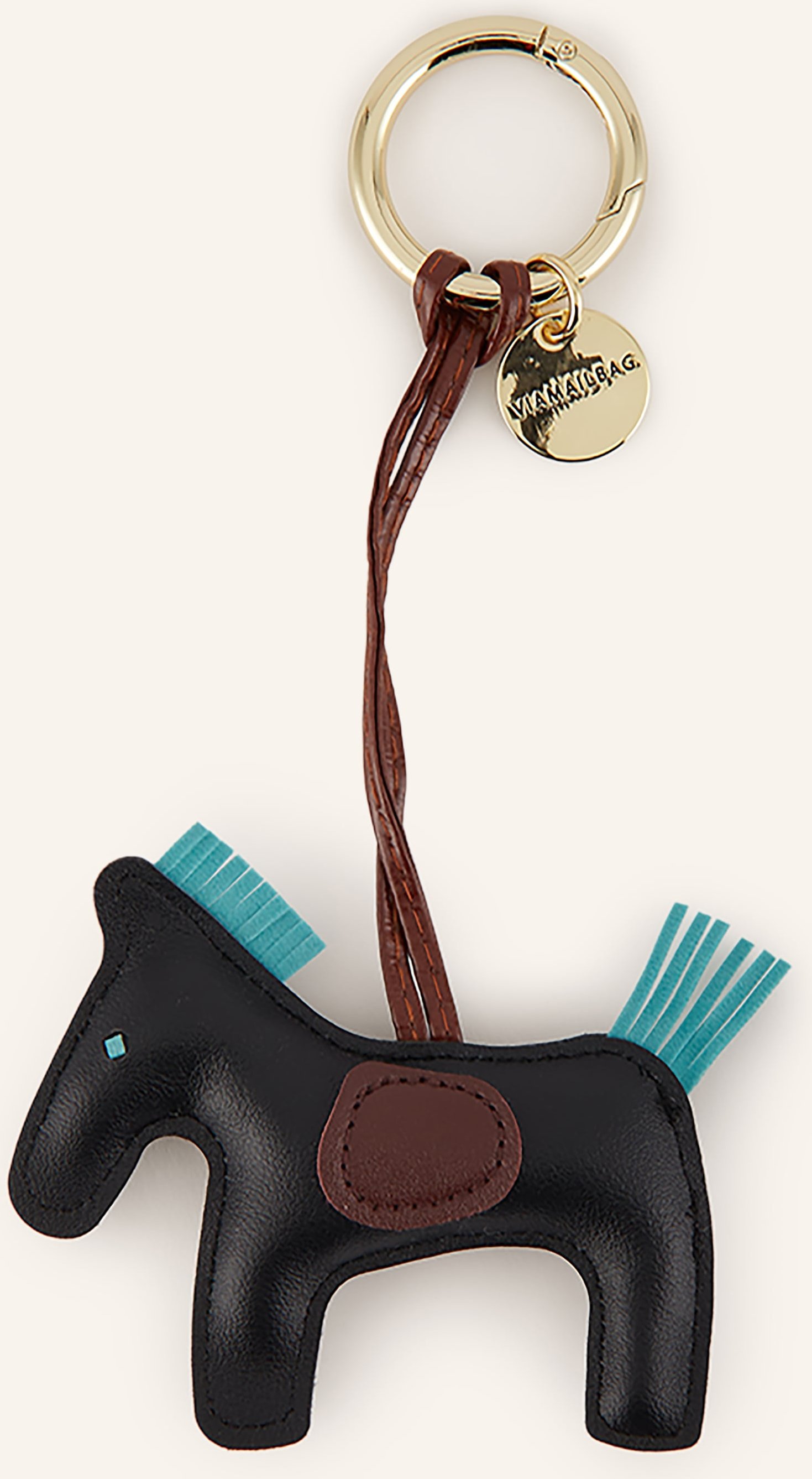 Viamailbag Taschenanhänger schwarz