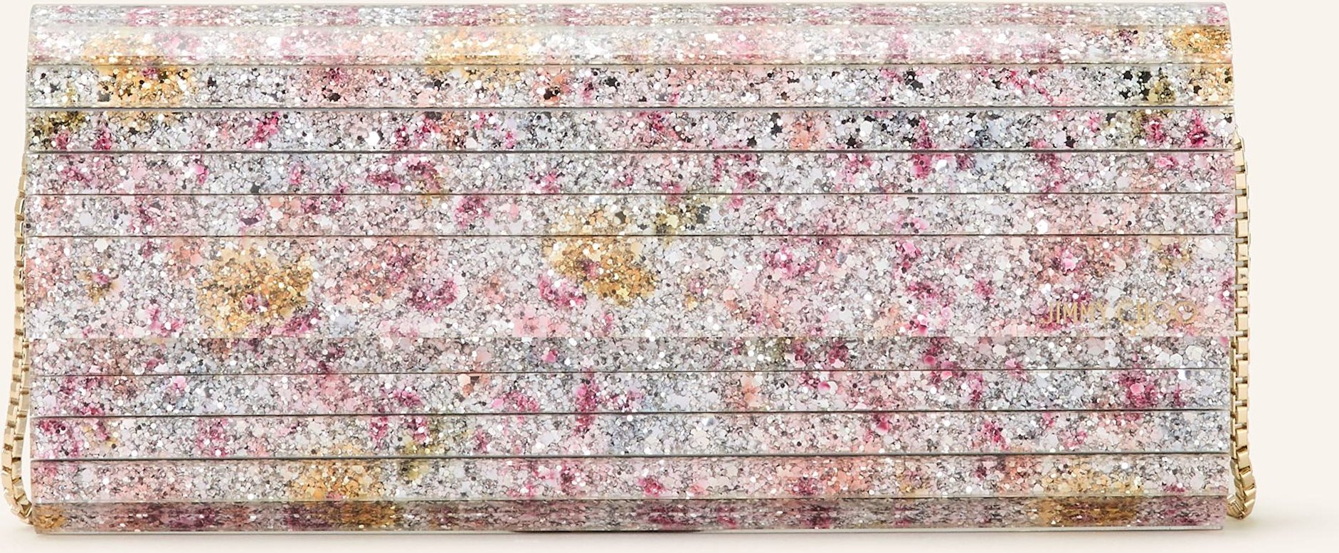 Jimmy Choo Clutch Sweetie rosa