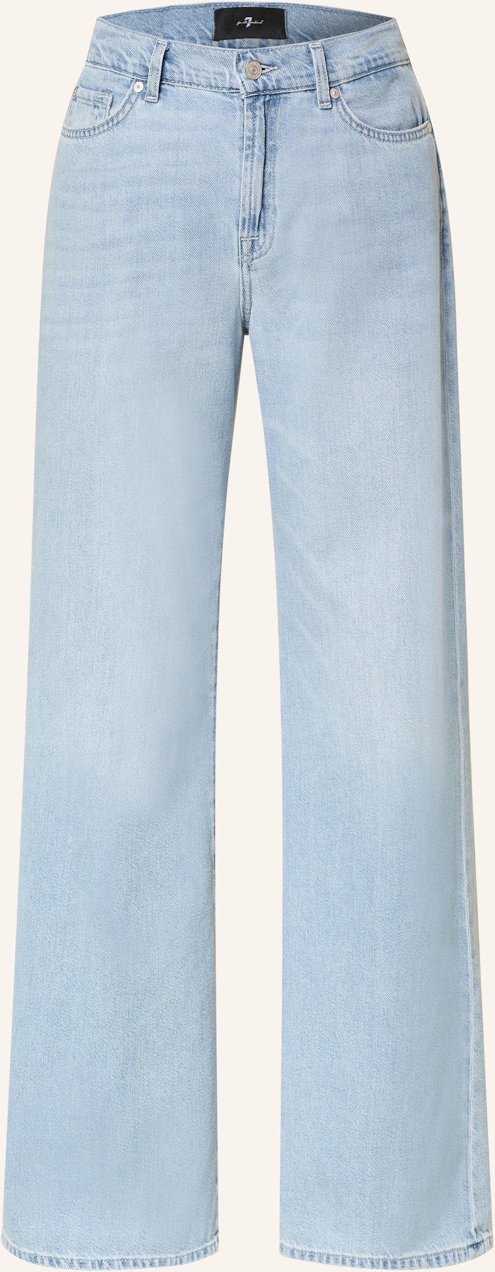 7 For All Mankind Flared Jeans Lotta blau