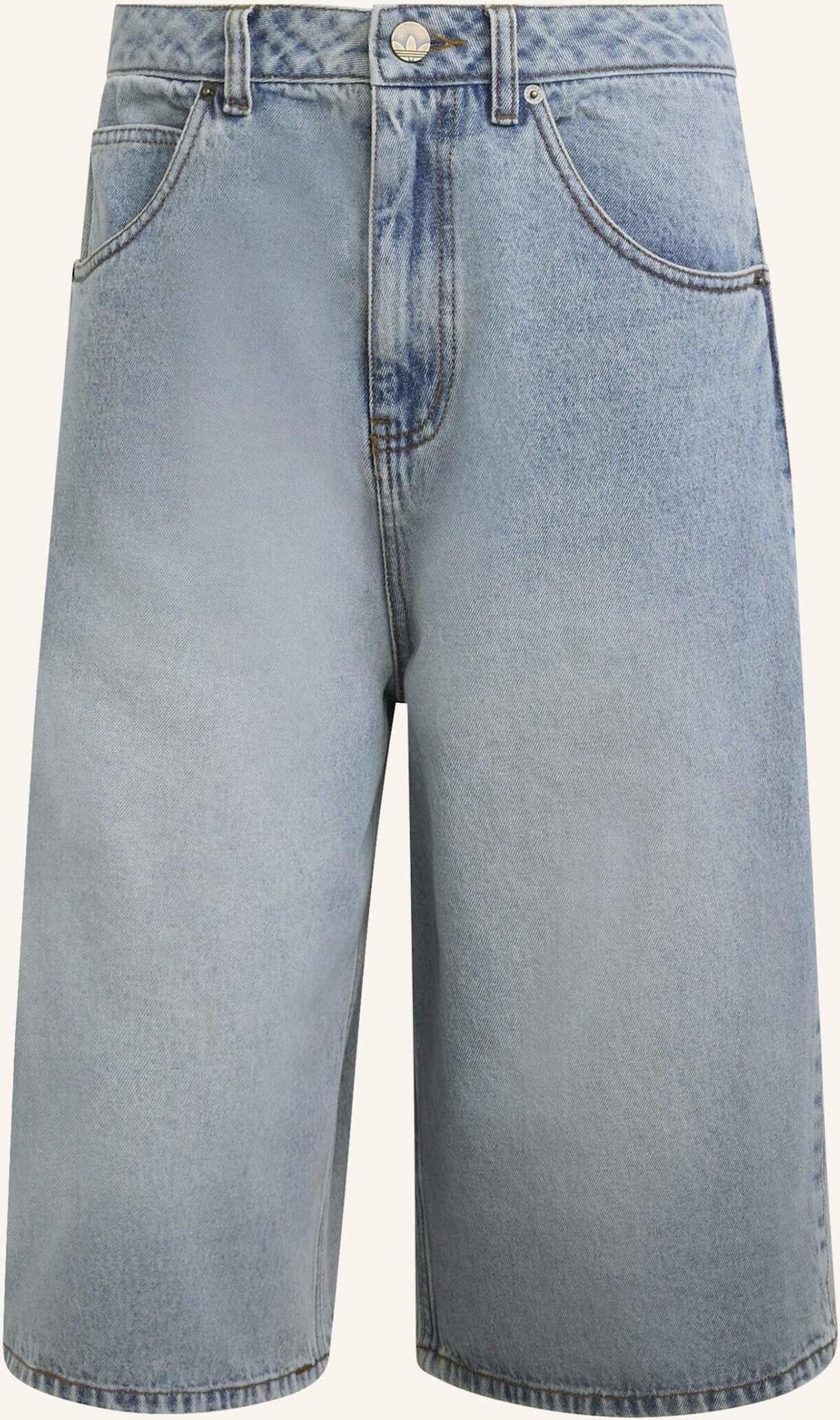 Adidas Originals Denim Shorts blau