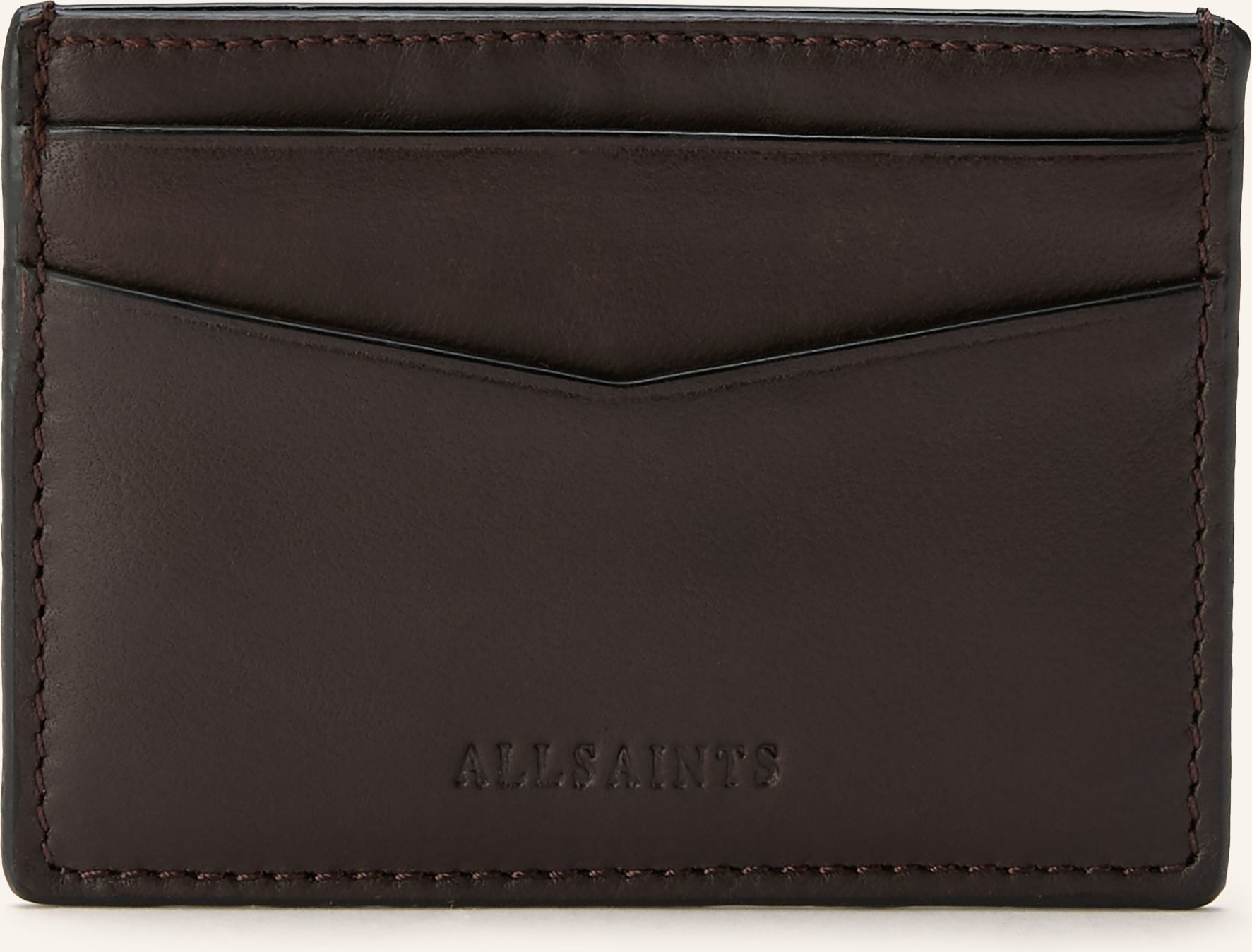 Allsaints Kartenetui Delph braun