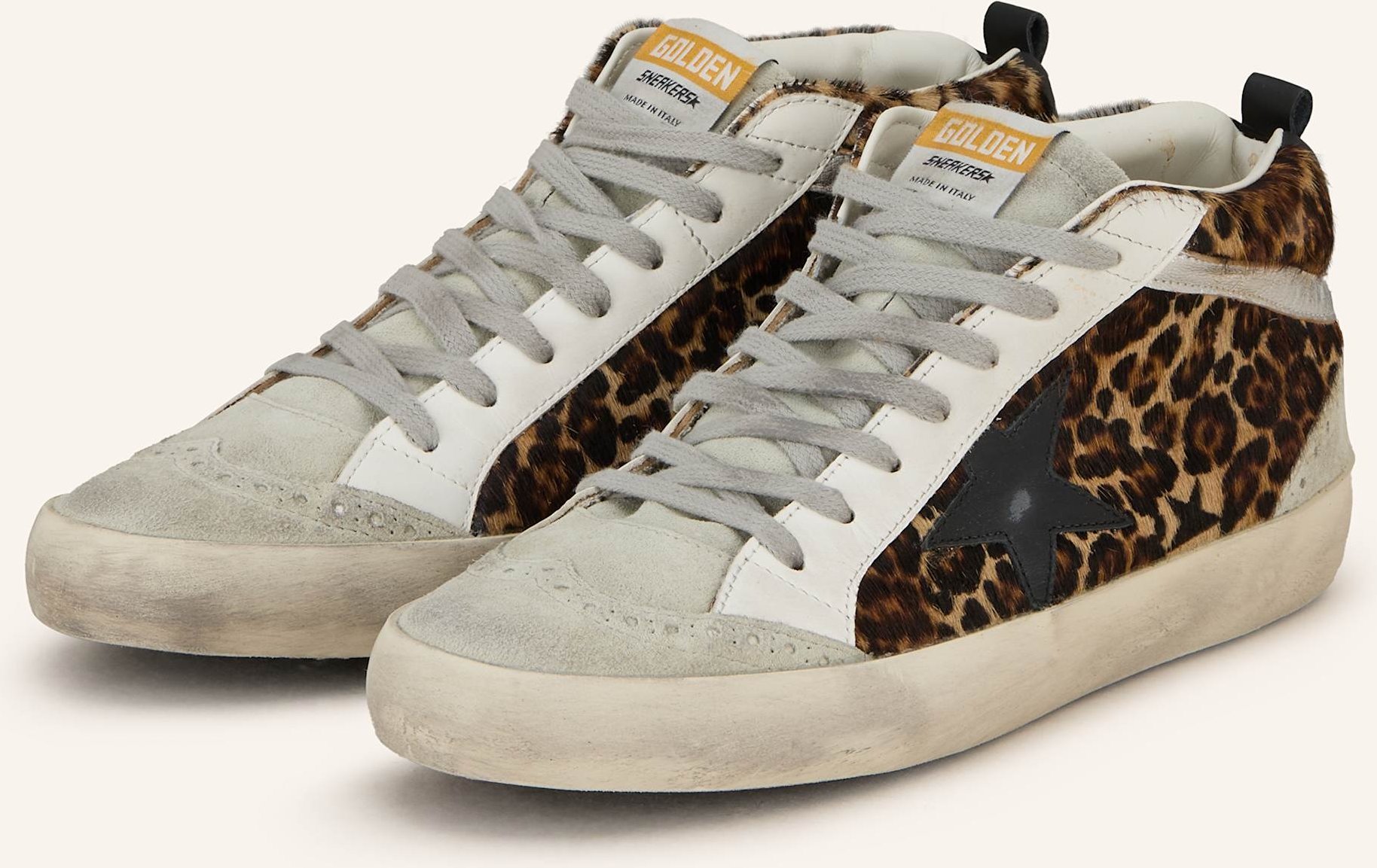 Golden Goose Hightop-Sneaker Mid Star braun