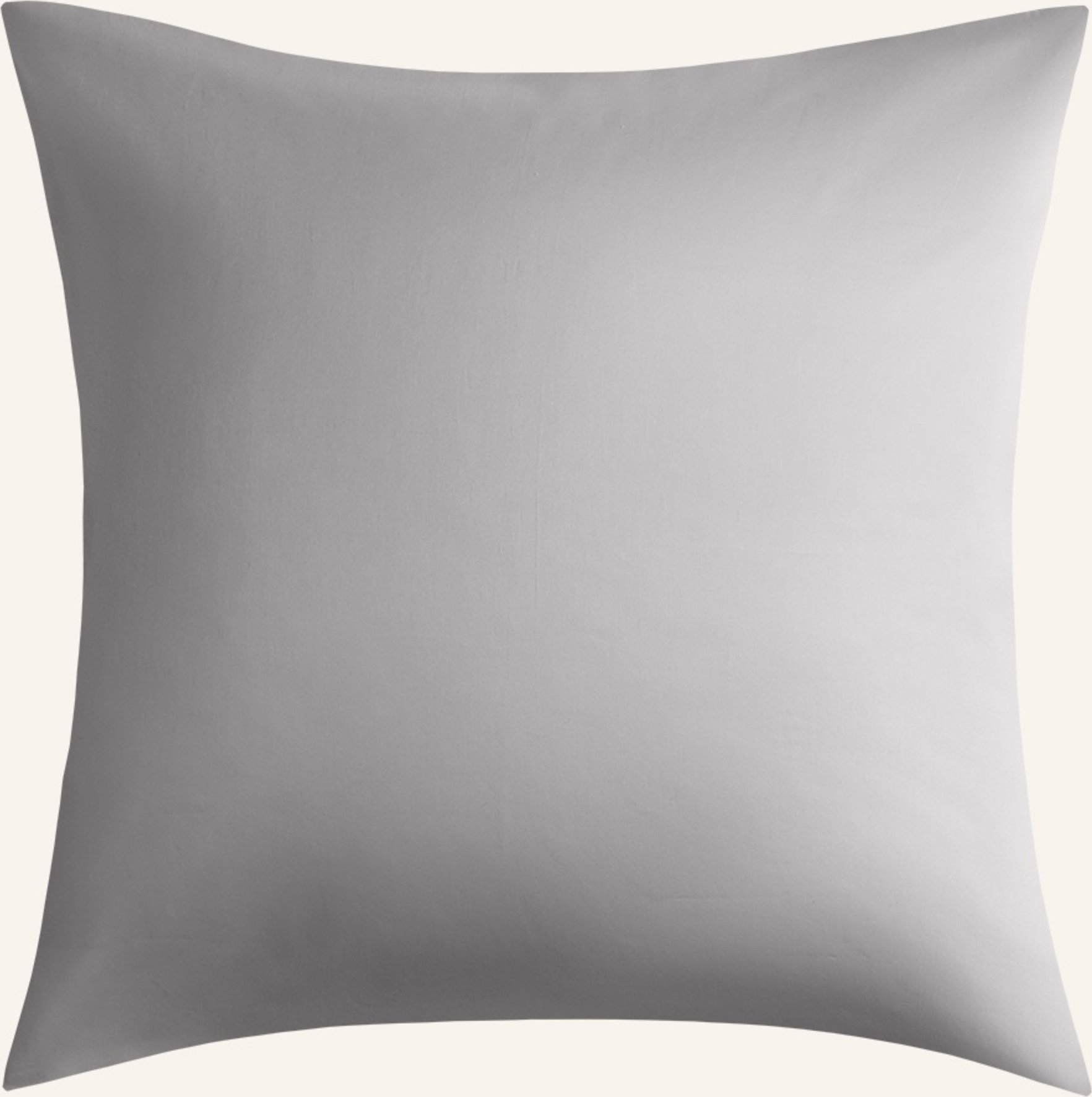 Royfort Kissenbezug Baumwolle grau