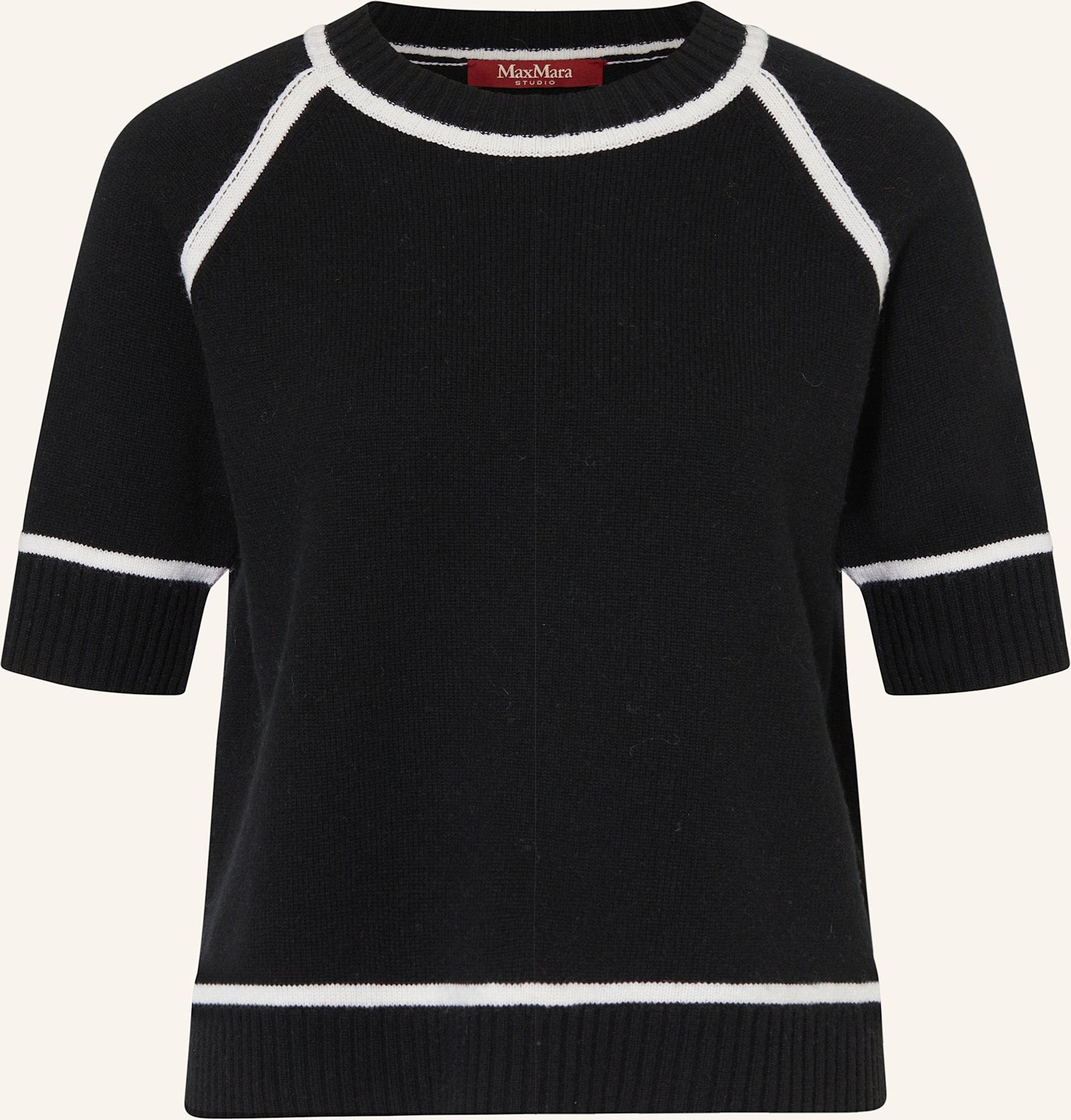 Max Mara Studio Pullover Piuma schwarz