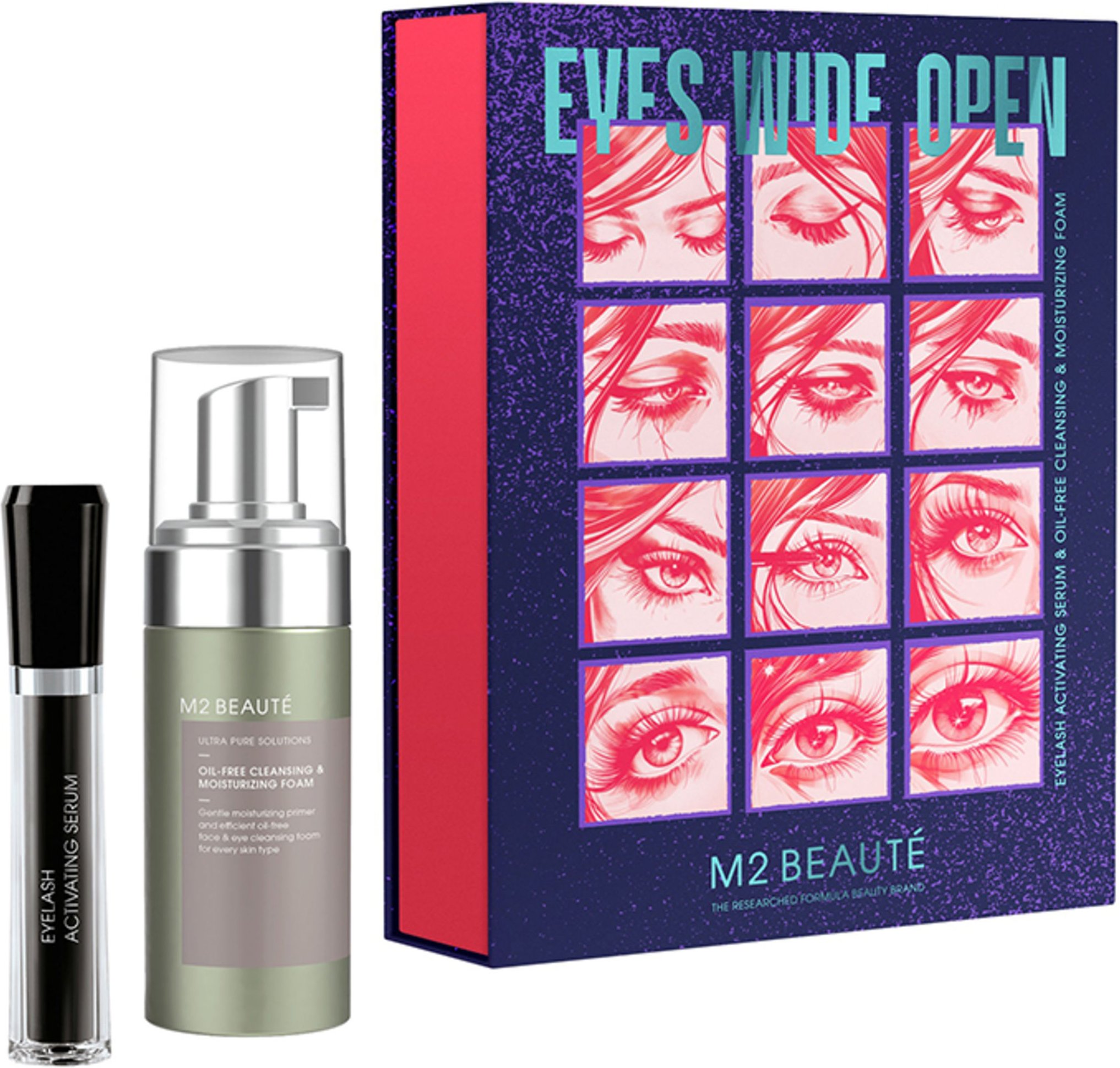 Thumbnail - m2 Beauté Eyes Wide Open Bundle Pflege-Set
