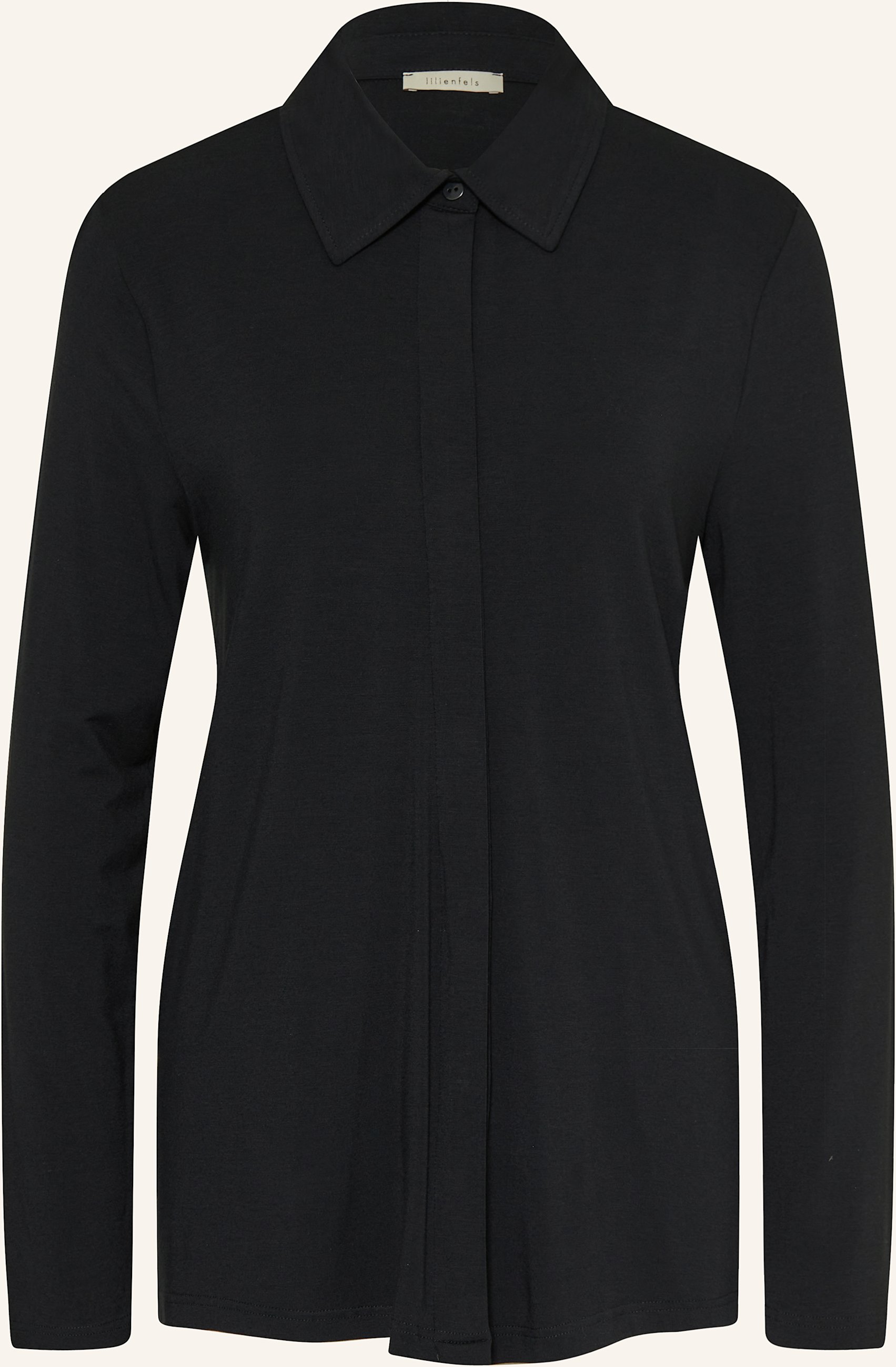 Lilienfels Hemdbluse schwarz