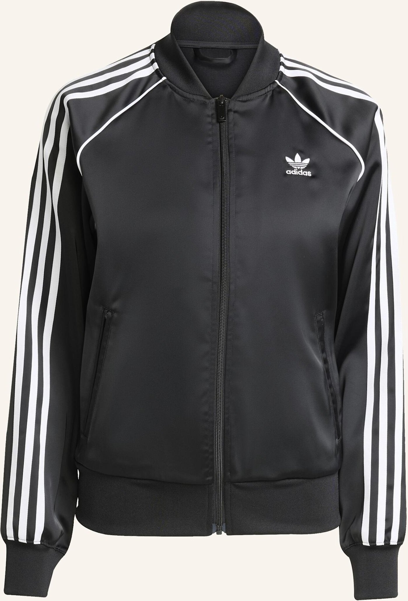 Adidas Originals Sst Adicolor Satin Trainingsjacke schwarz
