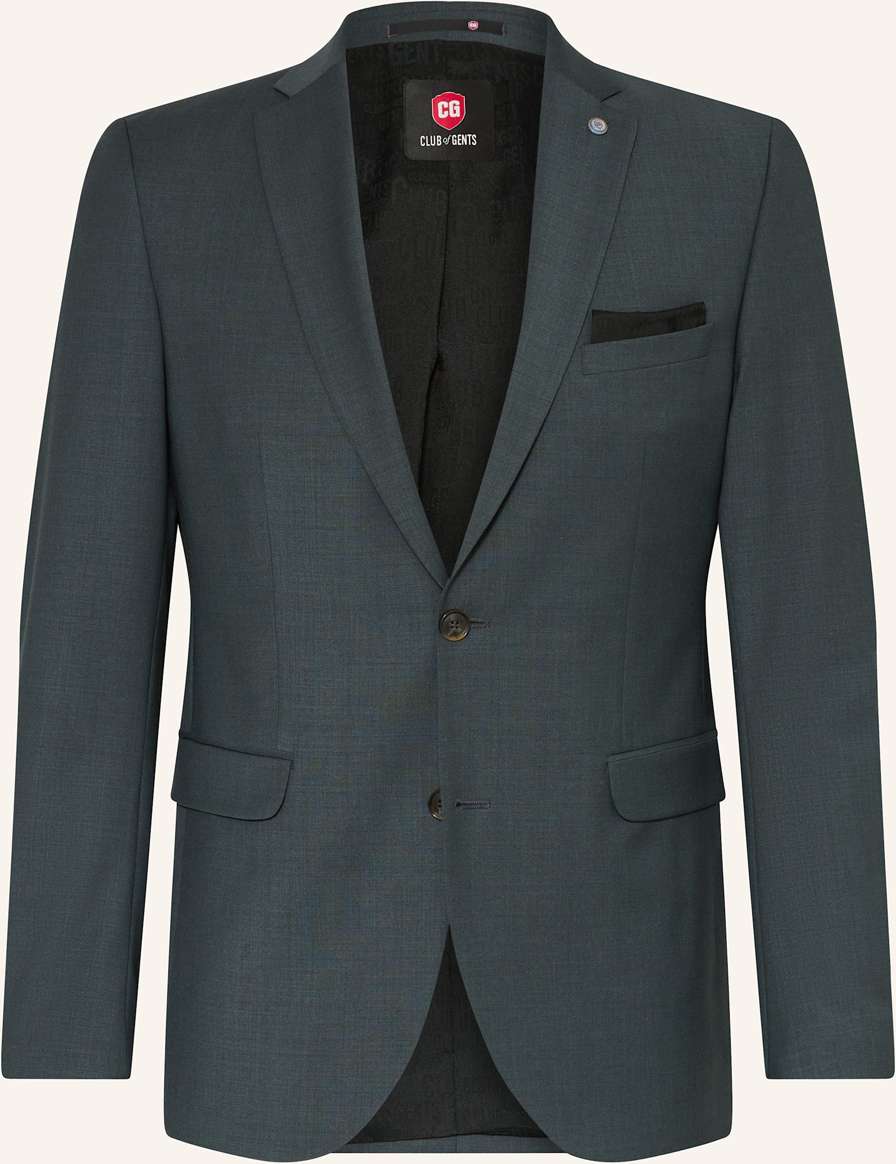 Cg - Club Of Gents Anzugsakko Cg Caden Slim Fit gruen