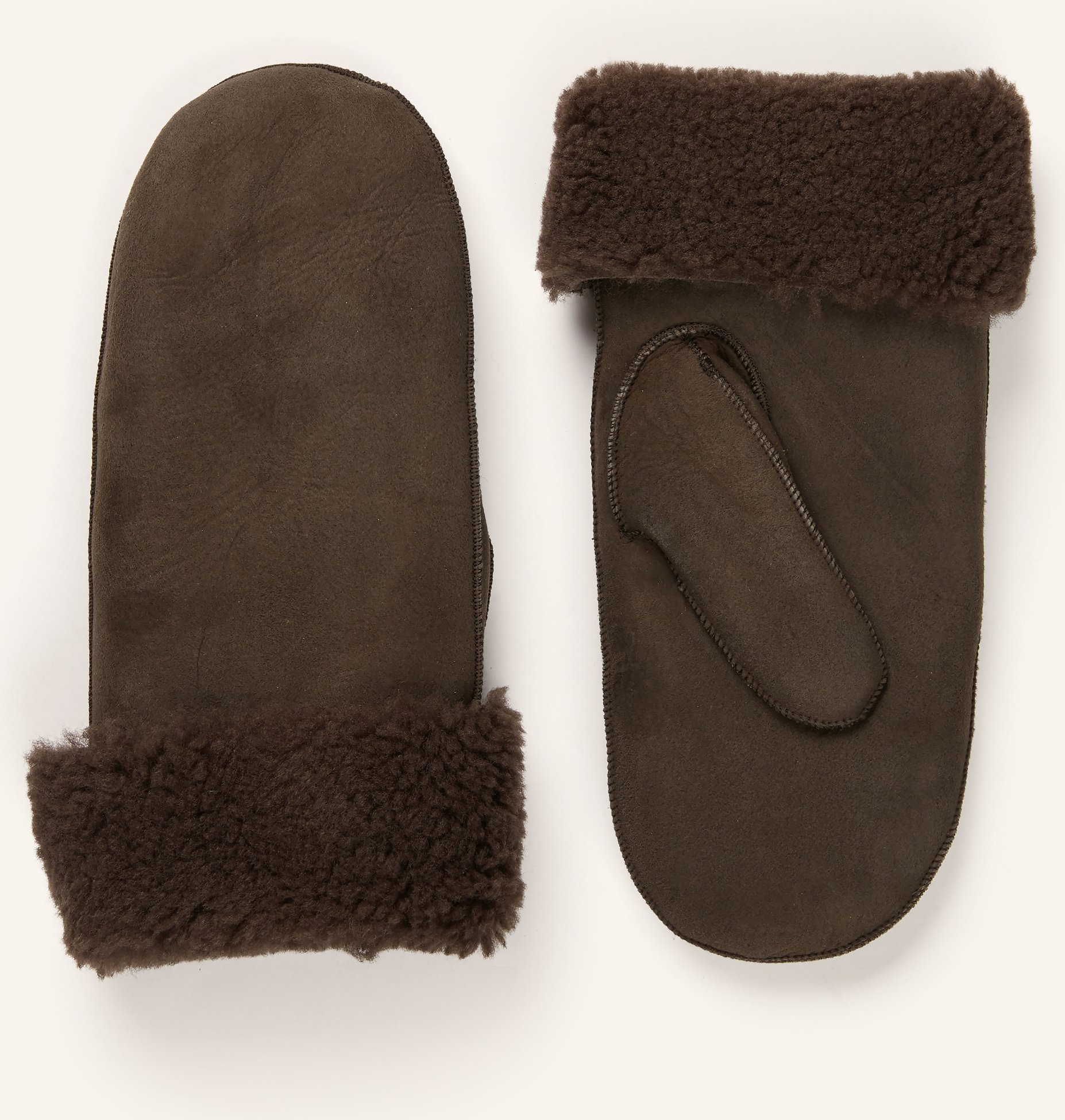 Mrs & Hugs Fäustlinge braun