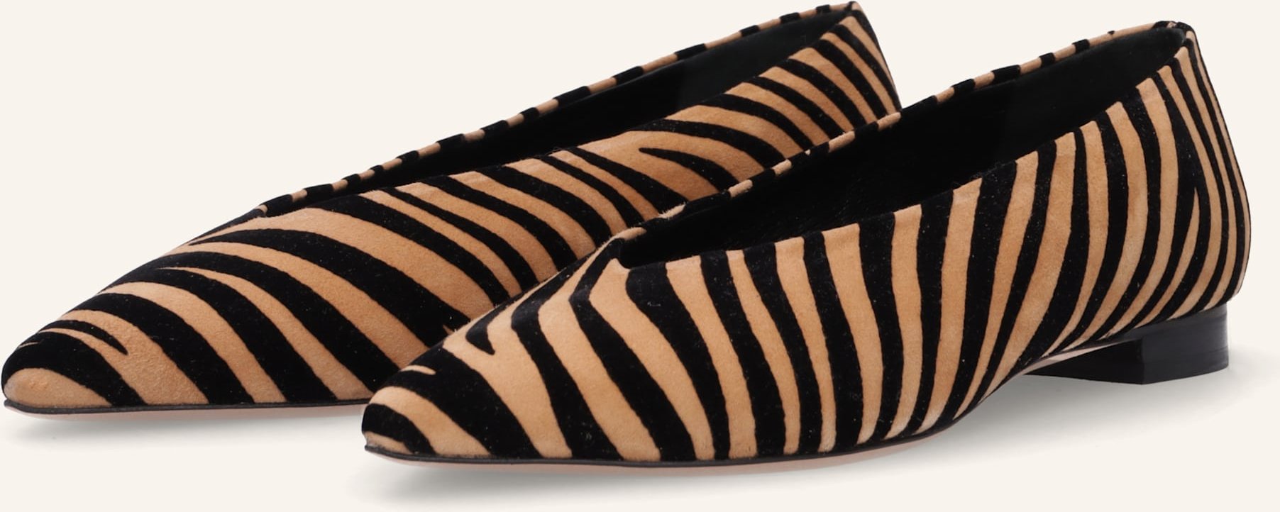 Thumbnail - Thea Mika Ballerinas beige