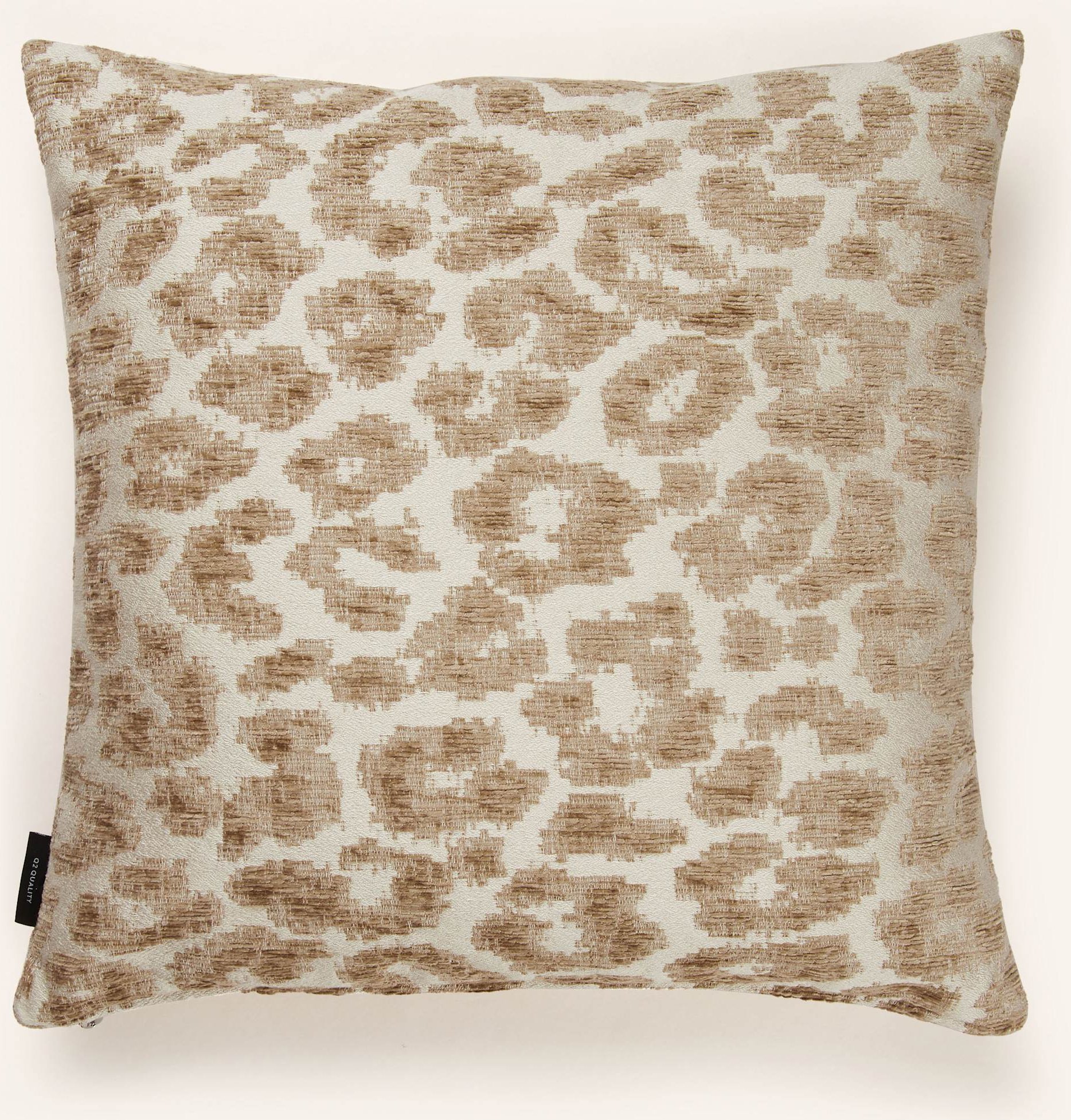 Rohleder Dekokissen Leo Mit Daunenfüllung beige