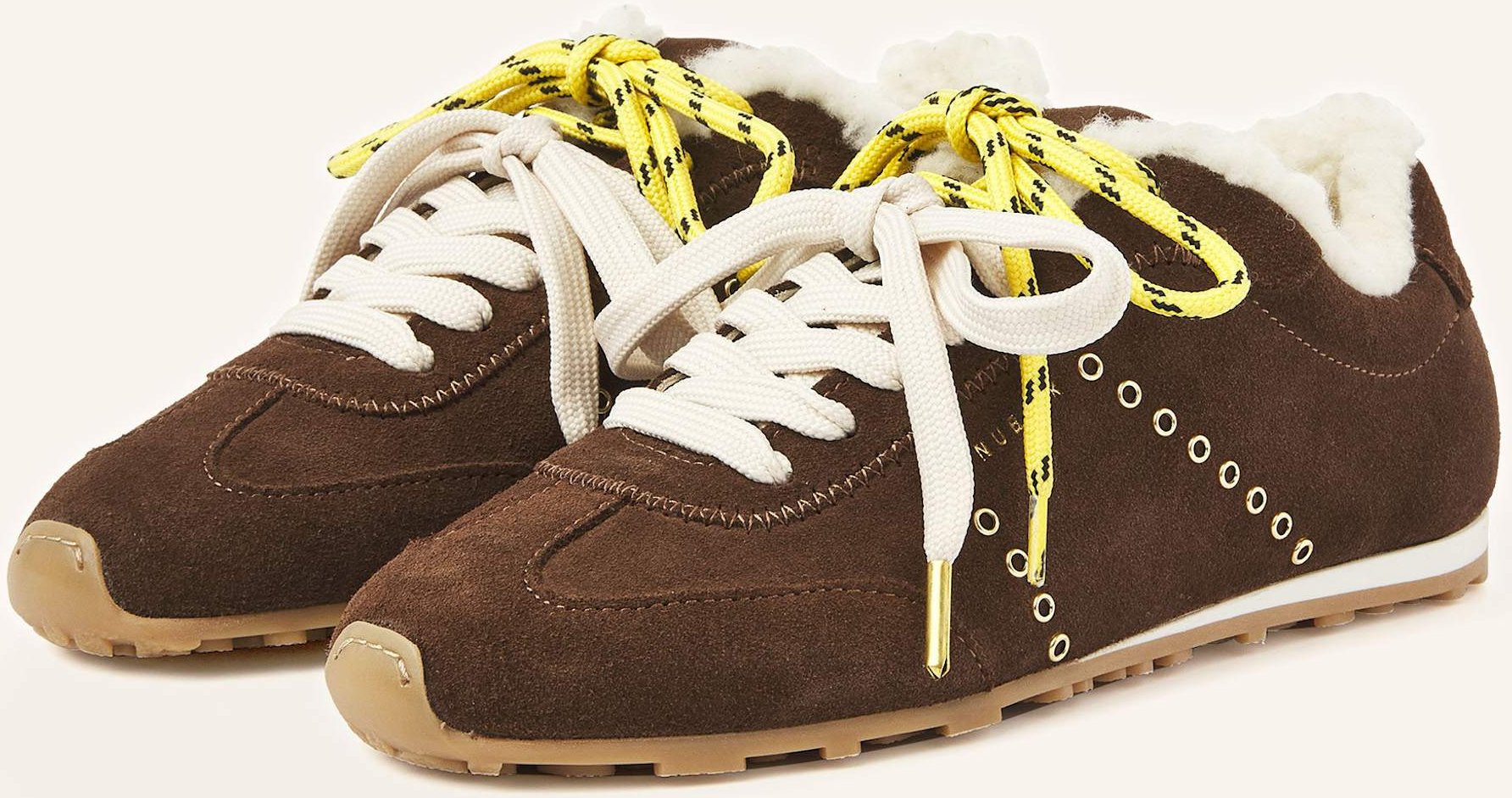 Nubikk Sneaker Billy Lou Fur braun