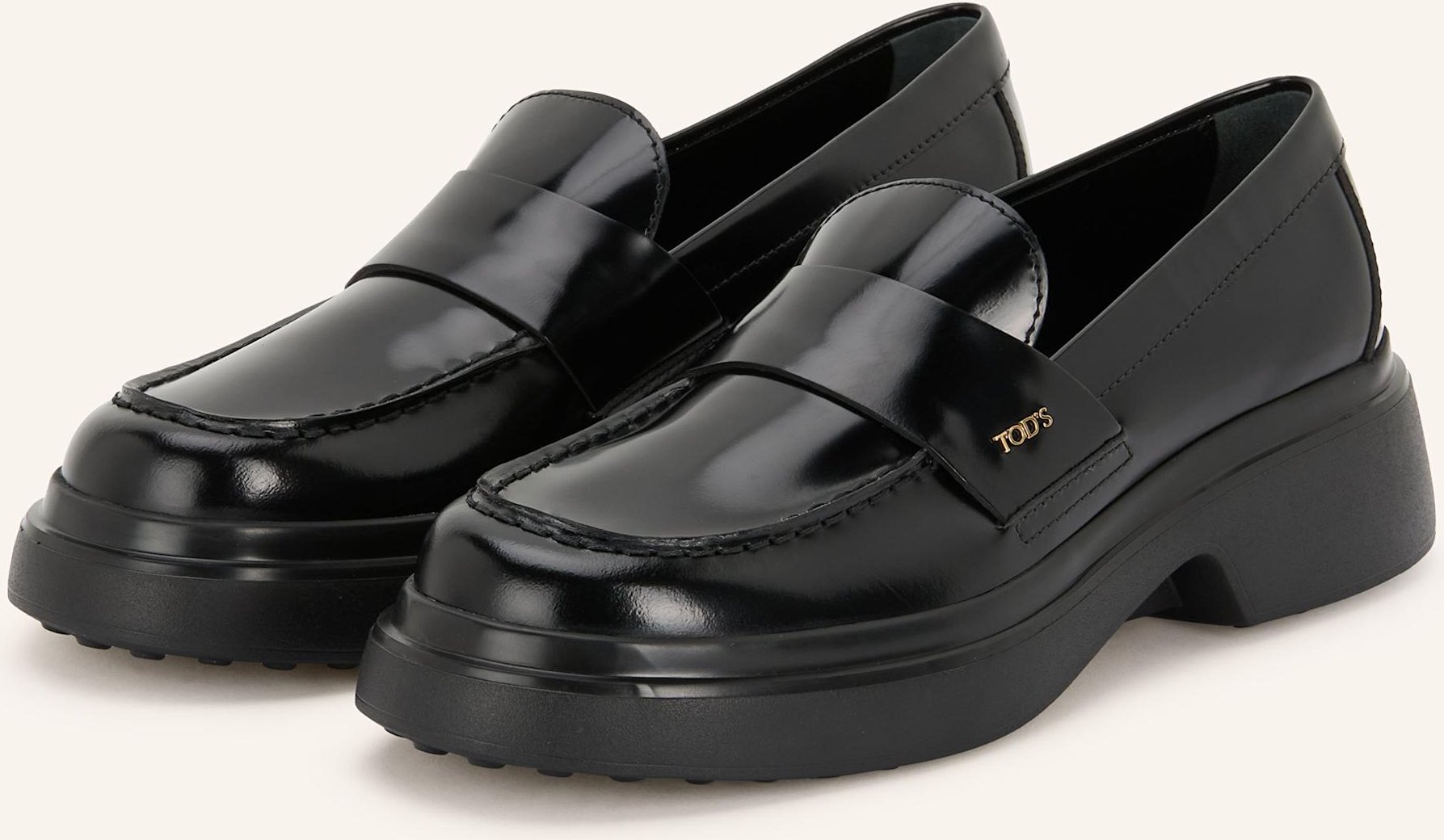Tod's Loafer schwarz