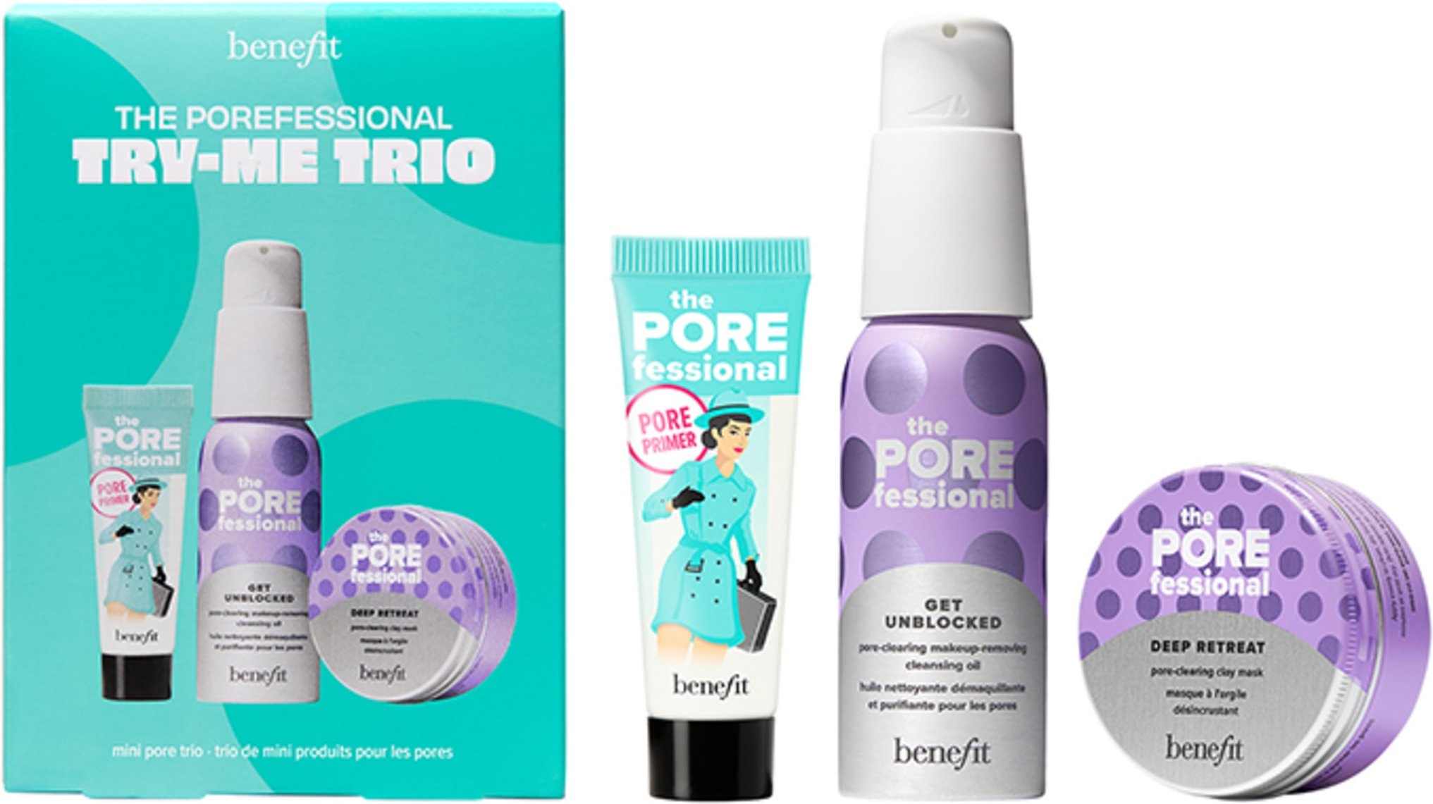 Benefit The Porefessional Try-Me Trio Pflege-Set