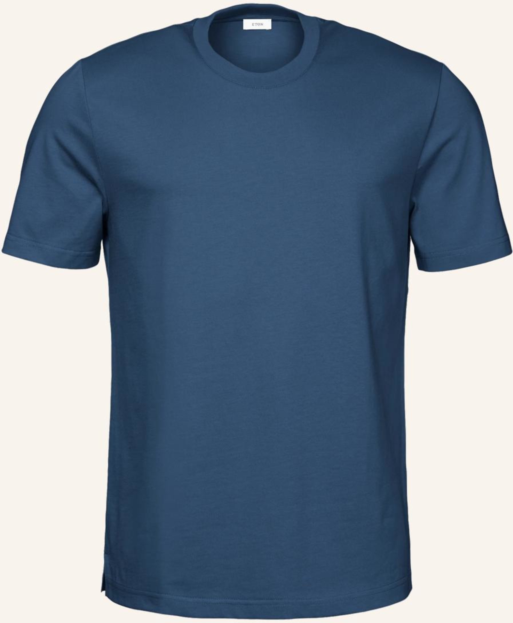 Eton Single Jersey Supima Cotton T-Shirt blau