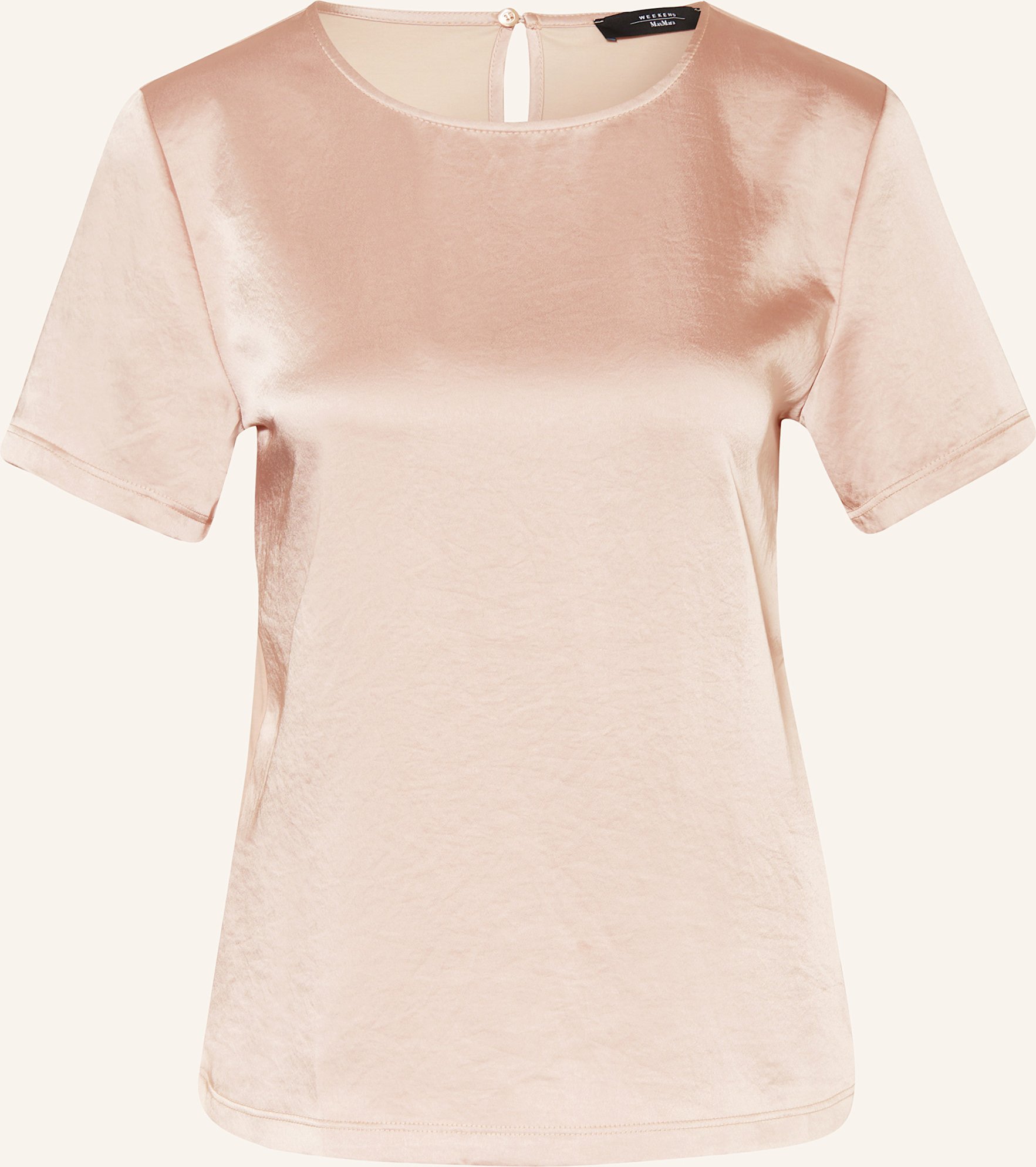 Weekend Max Mara Blusenshirt Gilbert Im Materialmix rosa