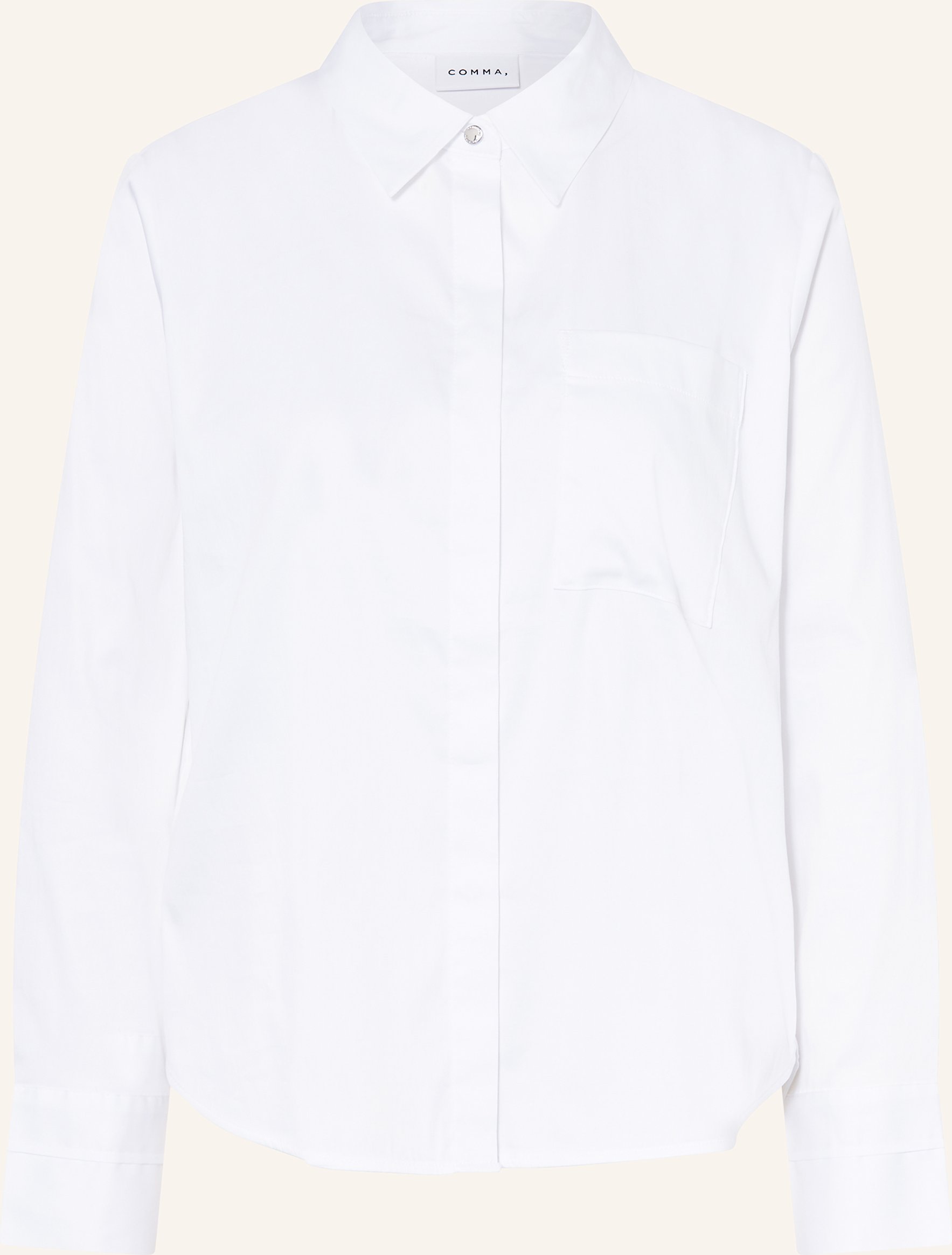 Comma Hemdbluse weiss