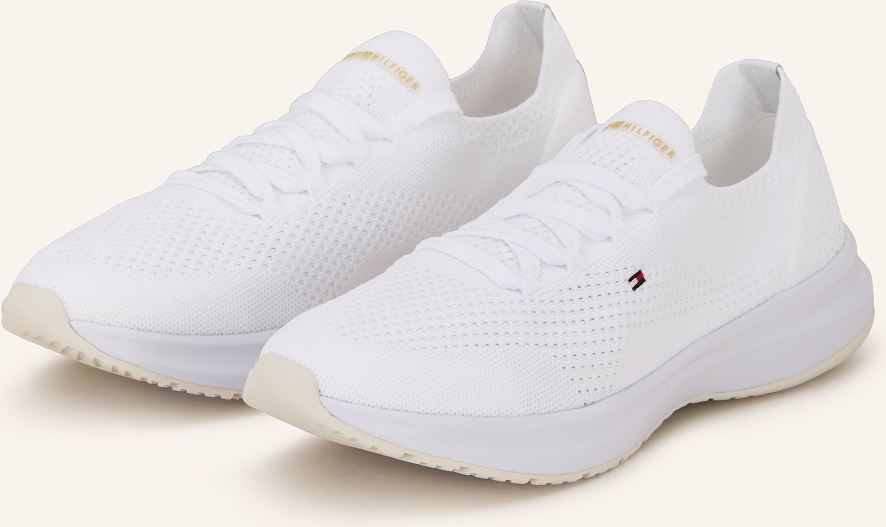 Tommy Hilfiger Sneaker Knit Runner weiss