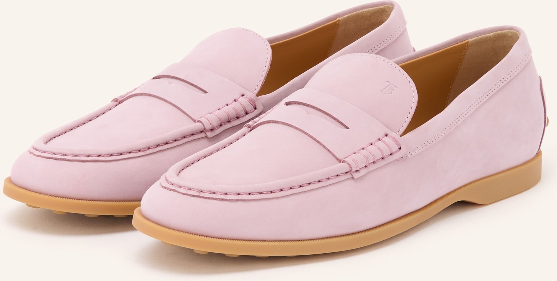Tod's Penny-Loafer Gomma rosa