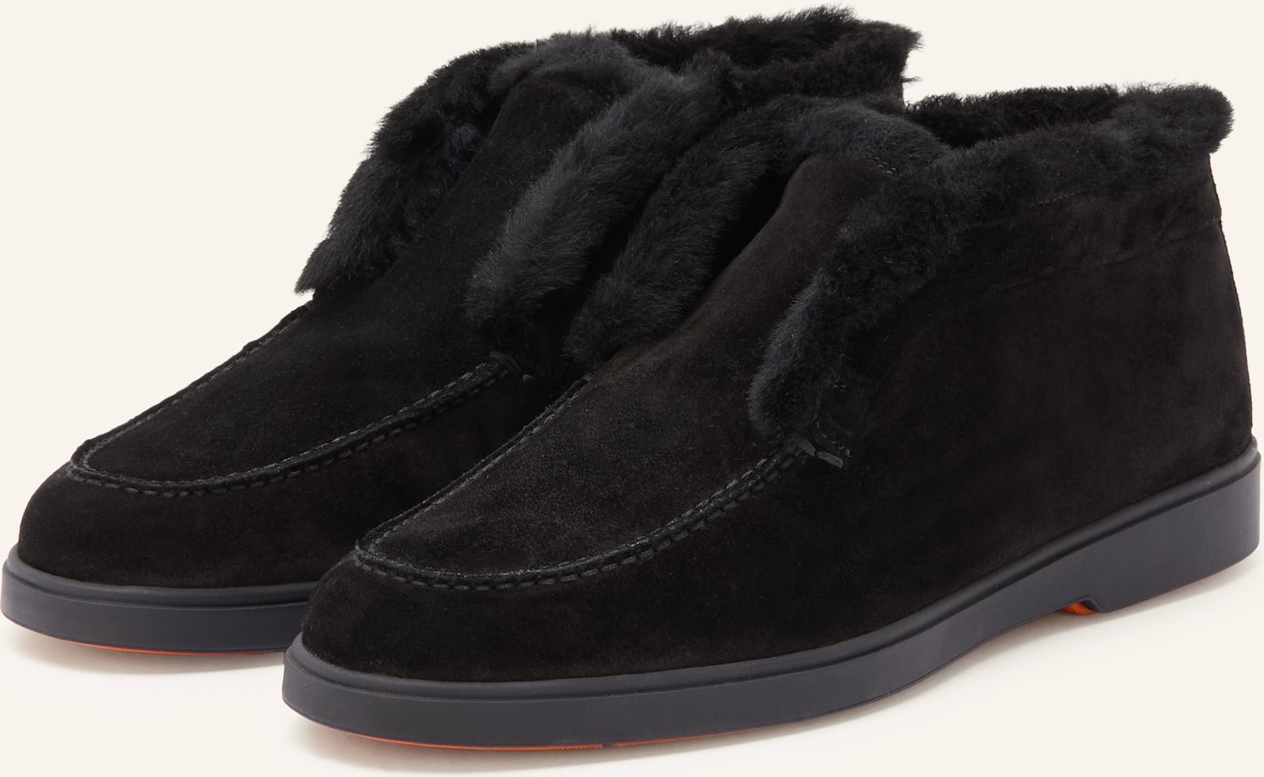 Santoni Boots Fortune schwarz