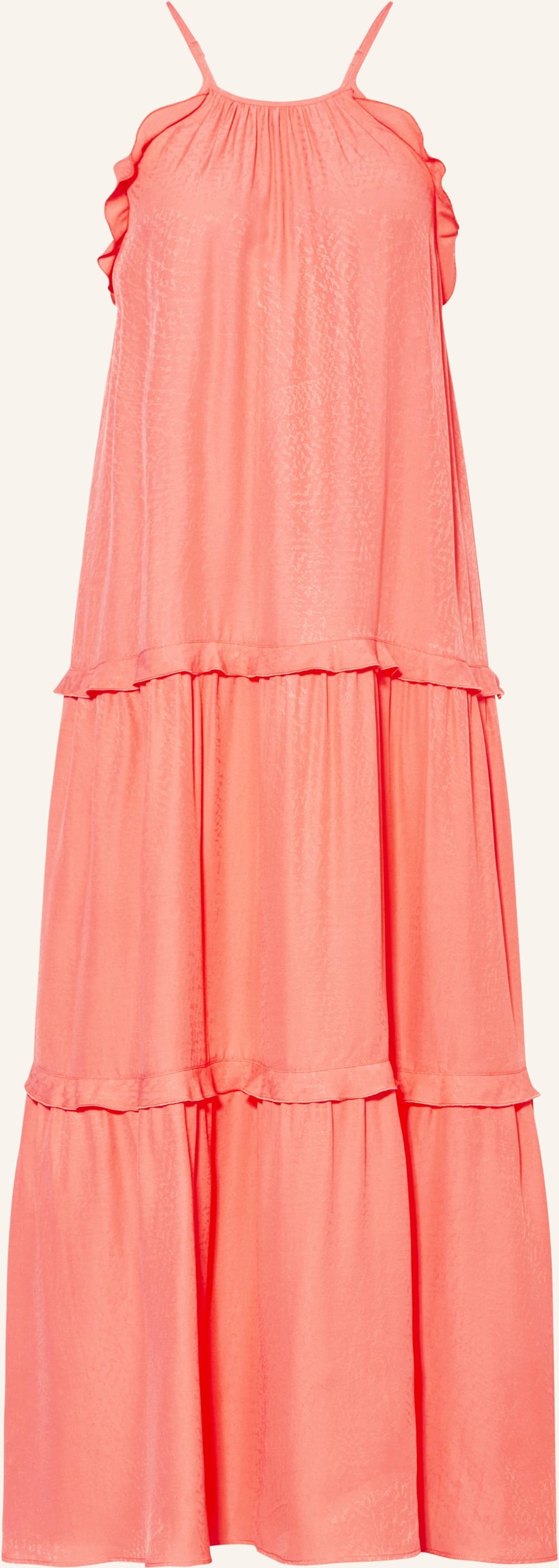 Lala Berlin Kleid Daau Mit Rüschen pink