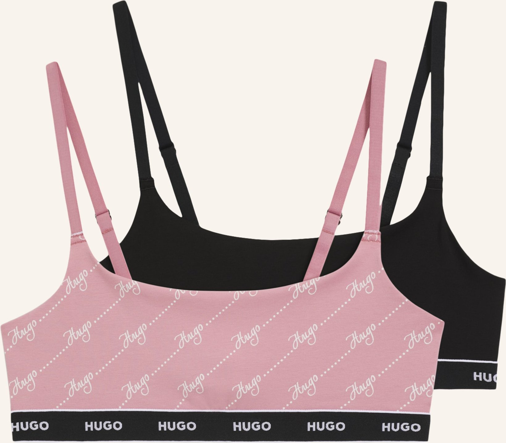 Hugo Bh Twin Bralette Design pink