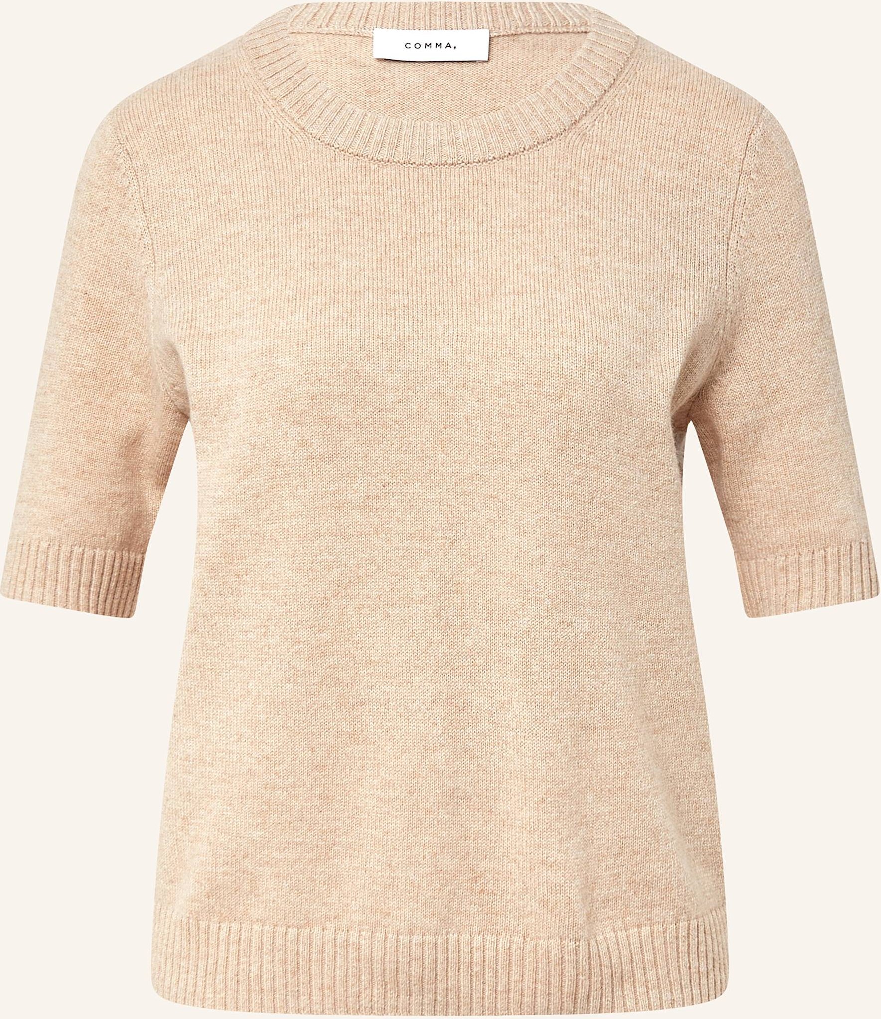 Thumbnail - Comma Strickshirt beige