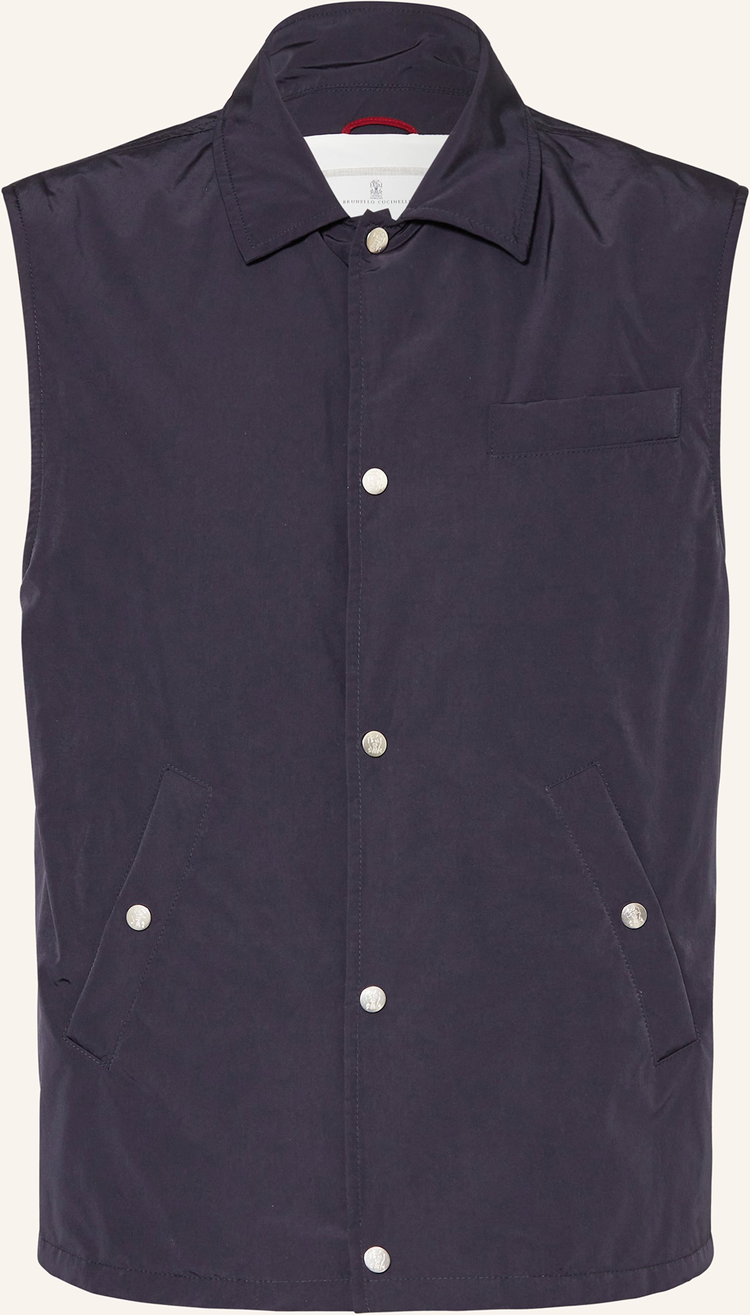 Thumbnail - Brunello Cucinelli Weste blau