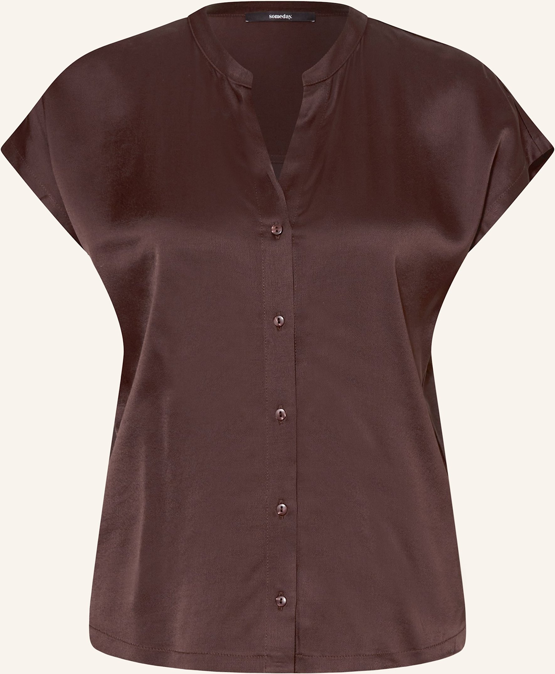 Someday Blusenshirt Koralie braun