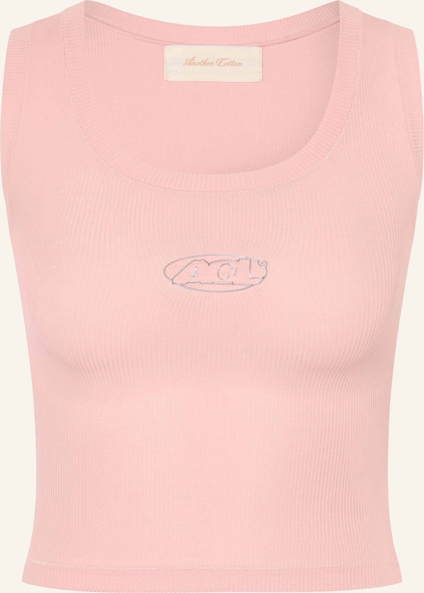 Another Cotton Lab Cropped-Top rosa