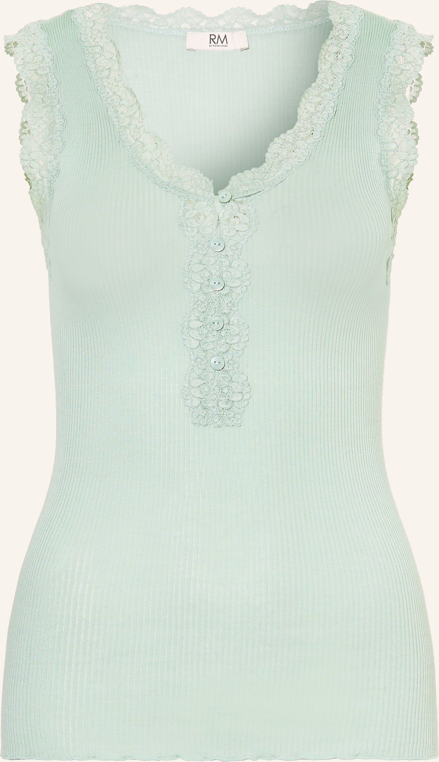 Rosemunde Top Rmwbalta Mit Spitze gruen