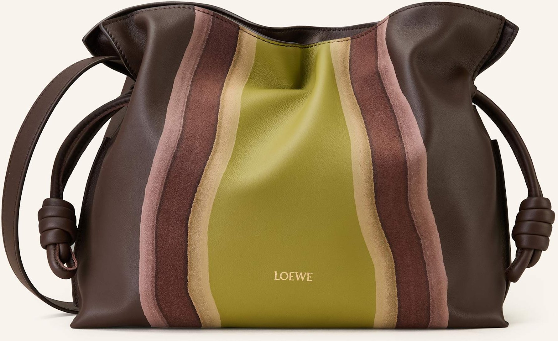Loewe Umhängetasche Flamenco Medium braun