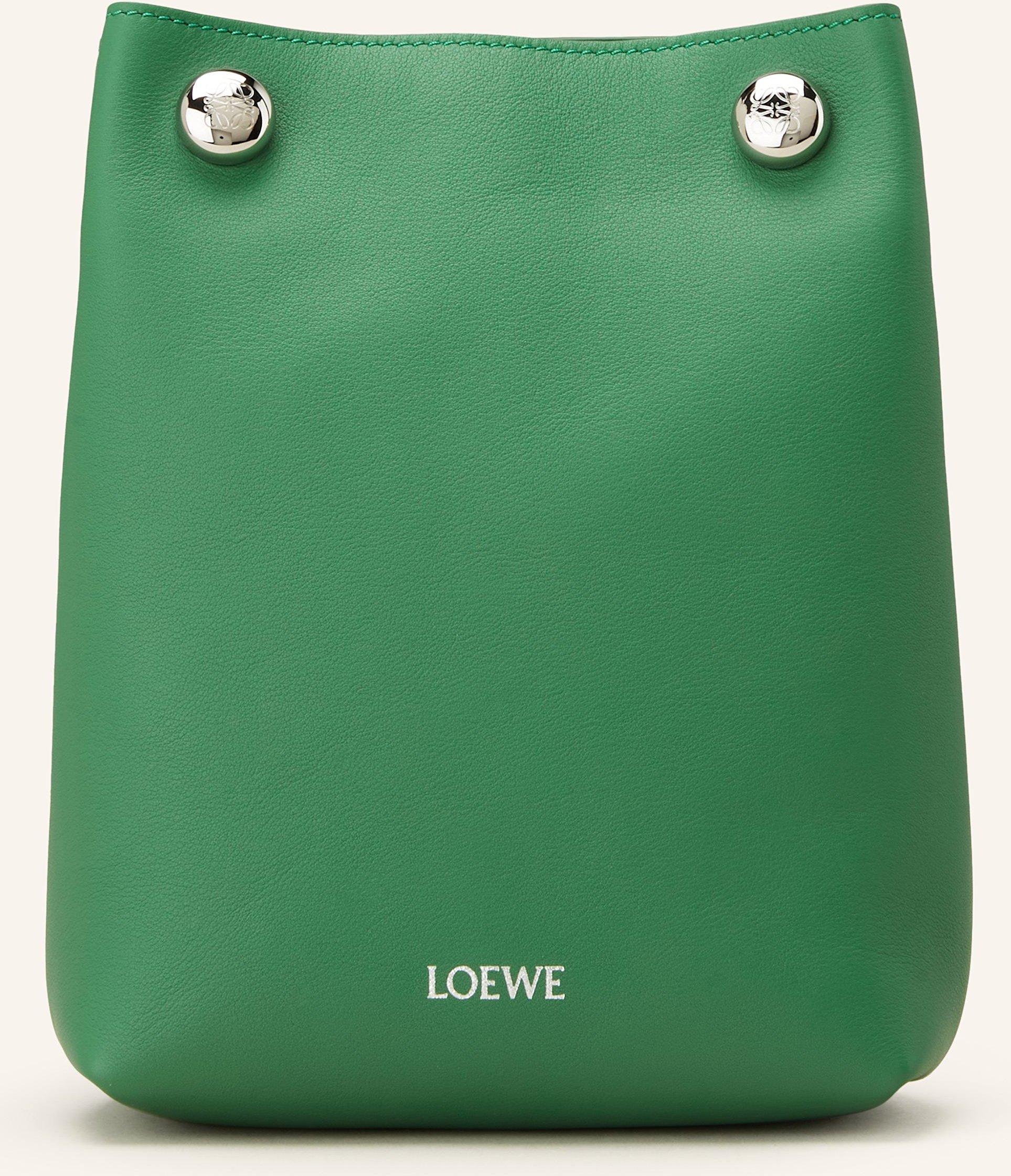 Thumbnail - Loewe Umhängetasche Pebble gruen