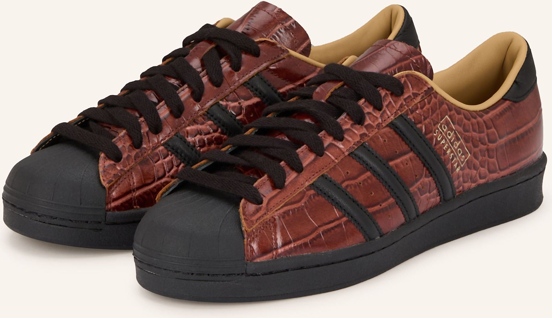 Adidas Originals Sneaker Superstar Vintage braun