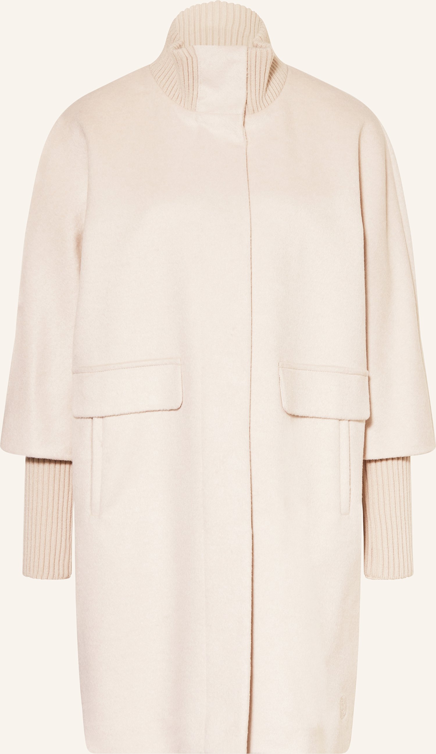 Comma Mantel beige
