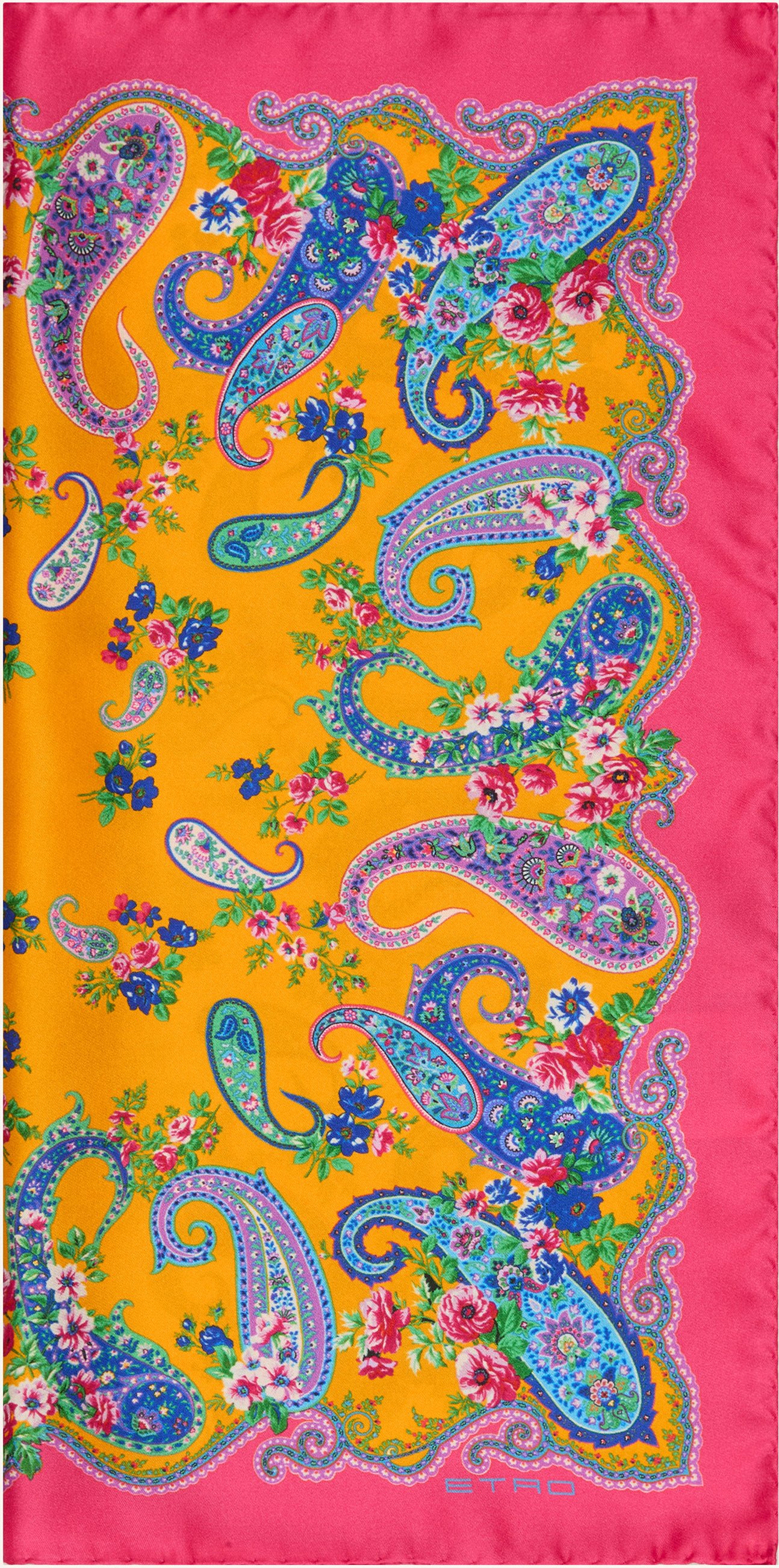 Etro Seidentuch pink