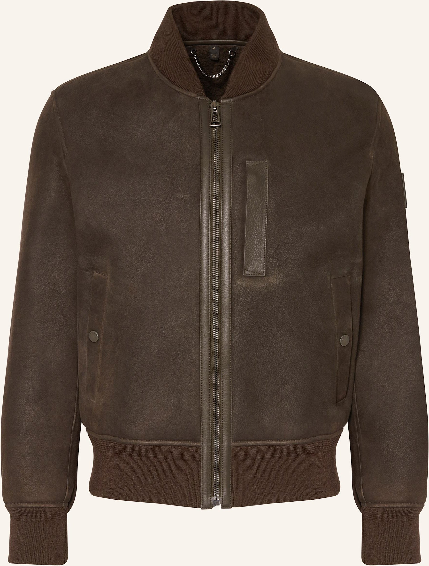 Belstaff Lederjacke Ridge braun
