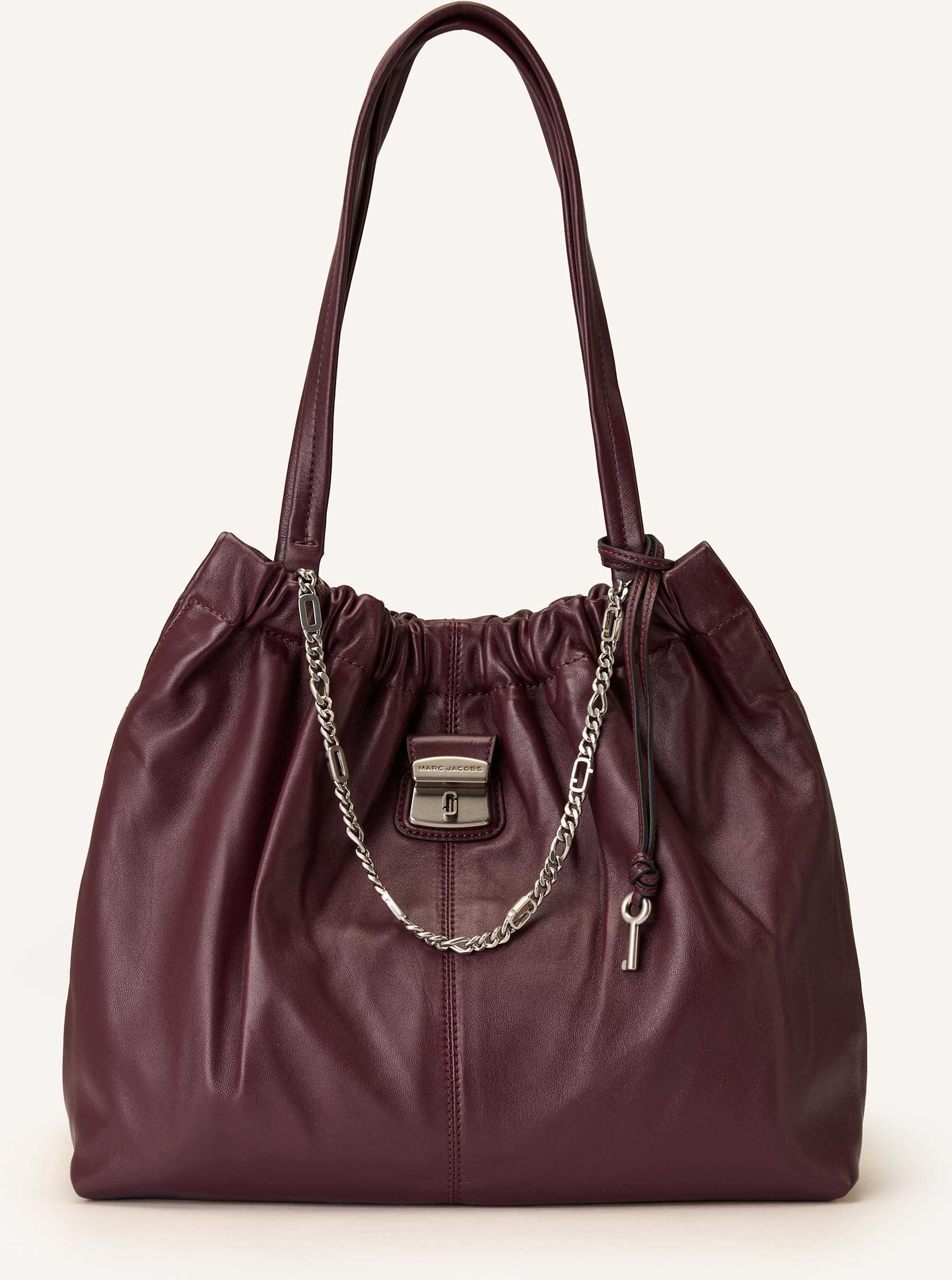 Thumbnail - Marc Jacobs Schultertasche The Cristina Tote Hobo Chain lila