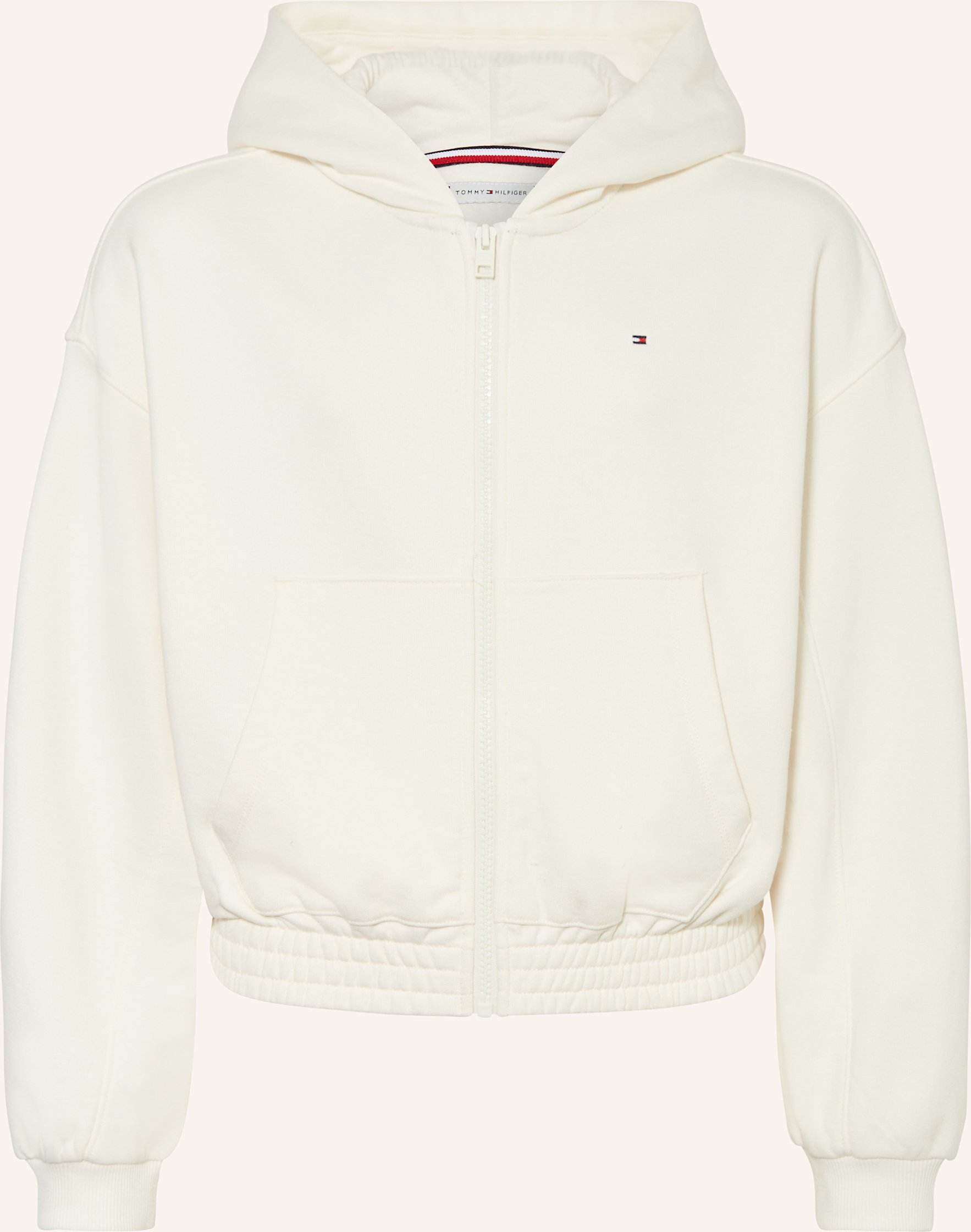 Thumbnail - Tommy Hilfiger Sweatjacke weiss