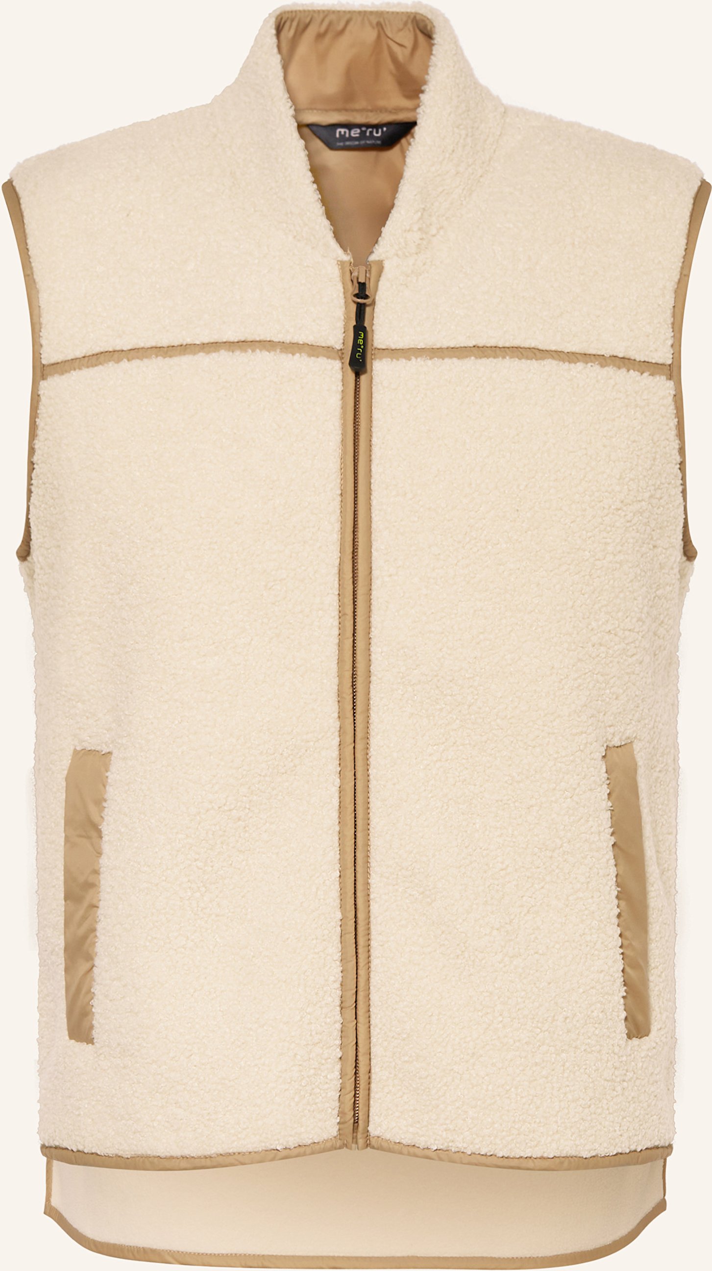 Me°Ru' Fleeceweste Herlev beige