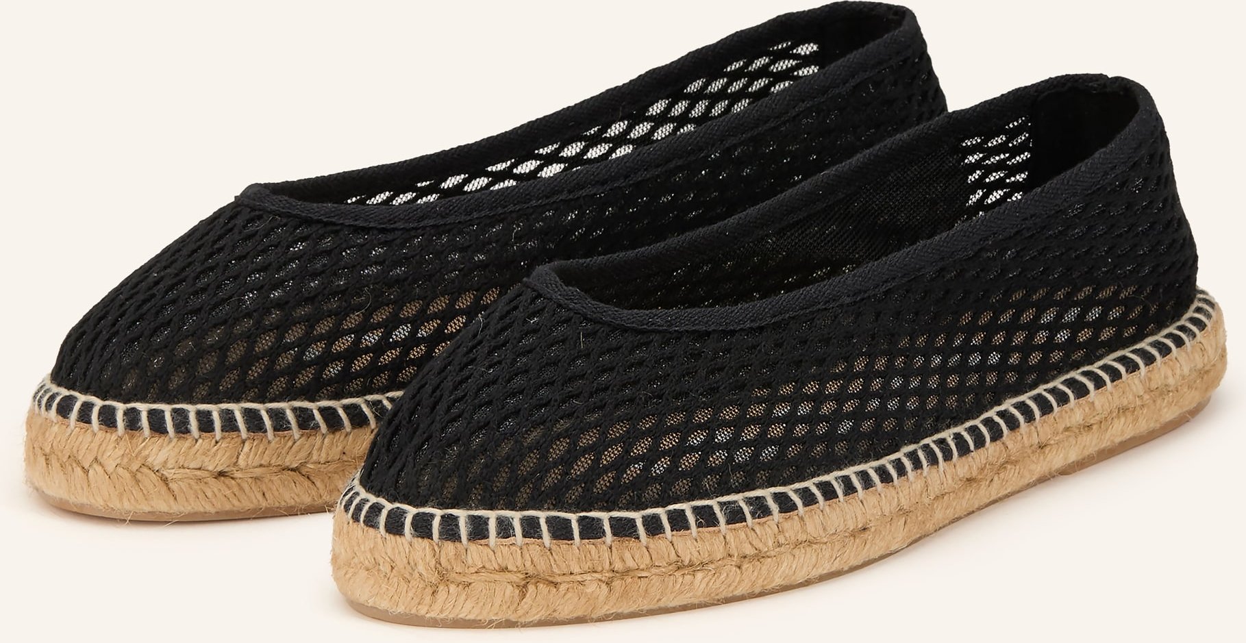 Manebí Espadrilles schwarz