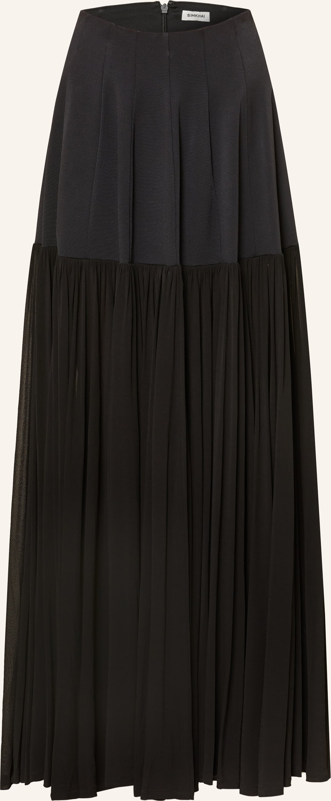 Simkhai Jerseyrock Sayrin schwarz