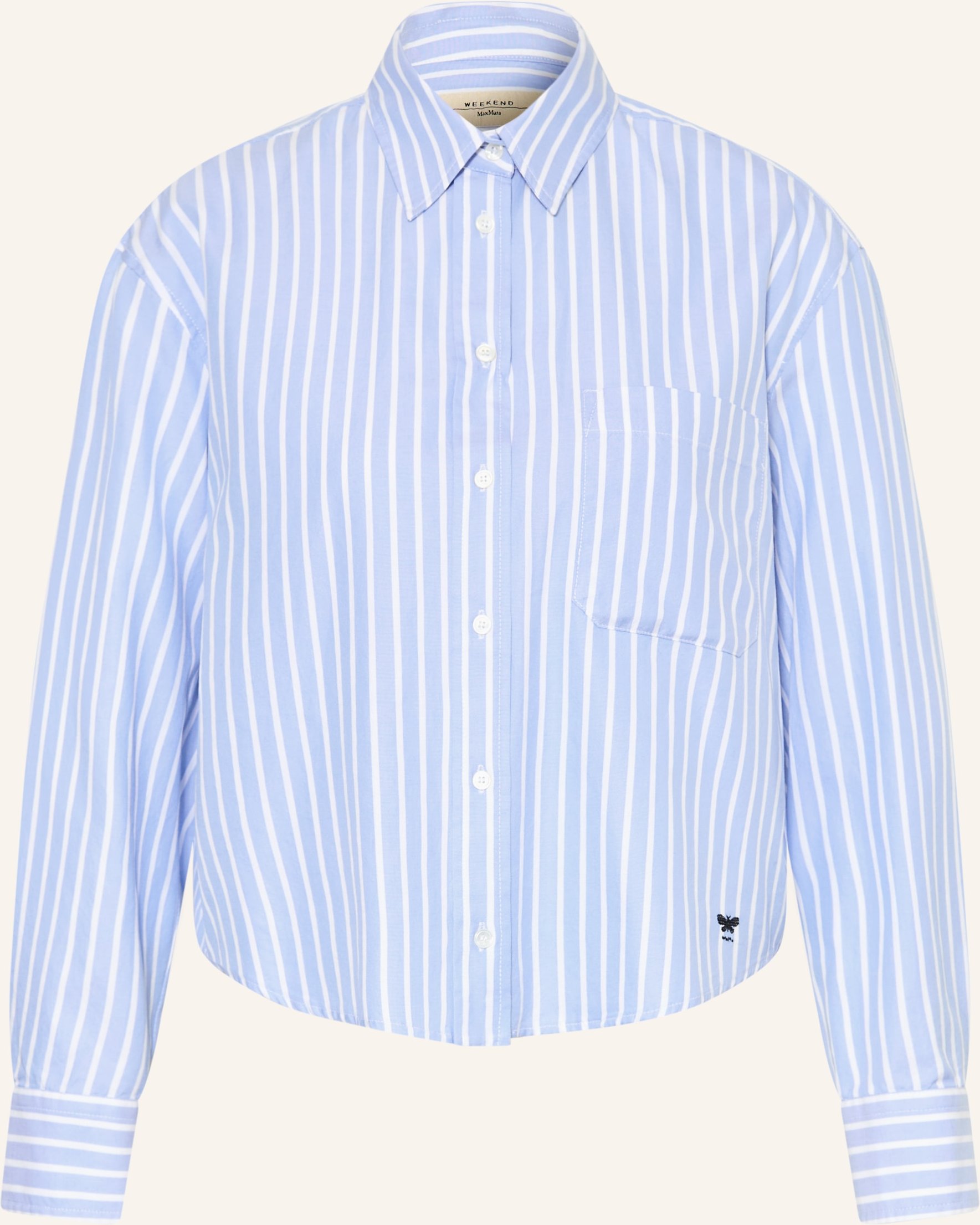 Weekend Max Mara Hemdbluse Cartone blau