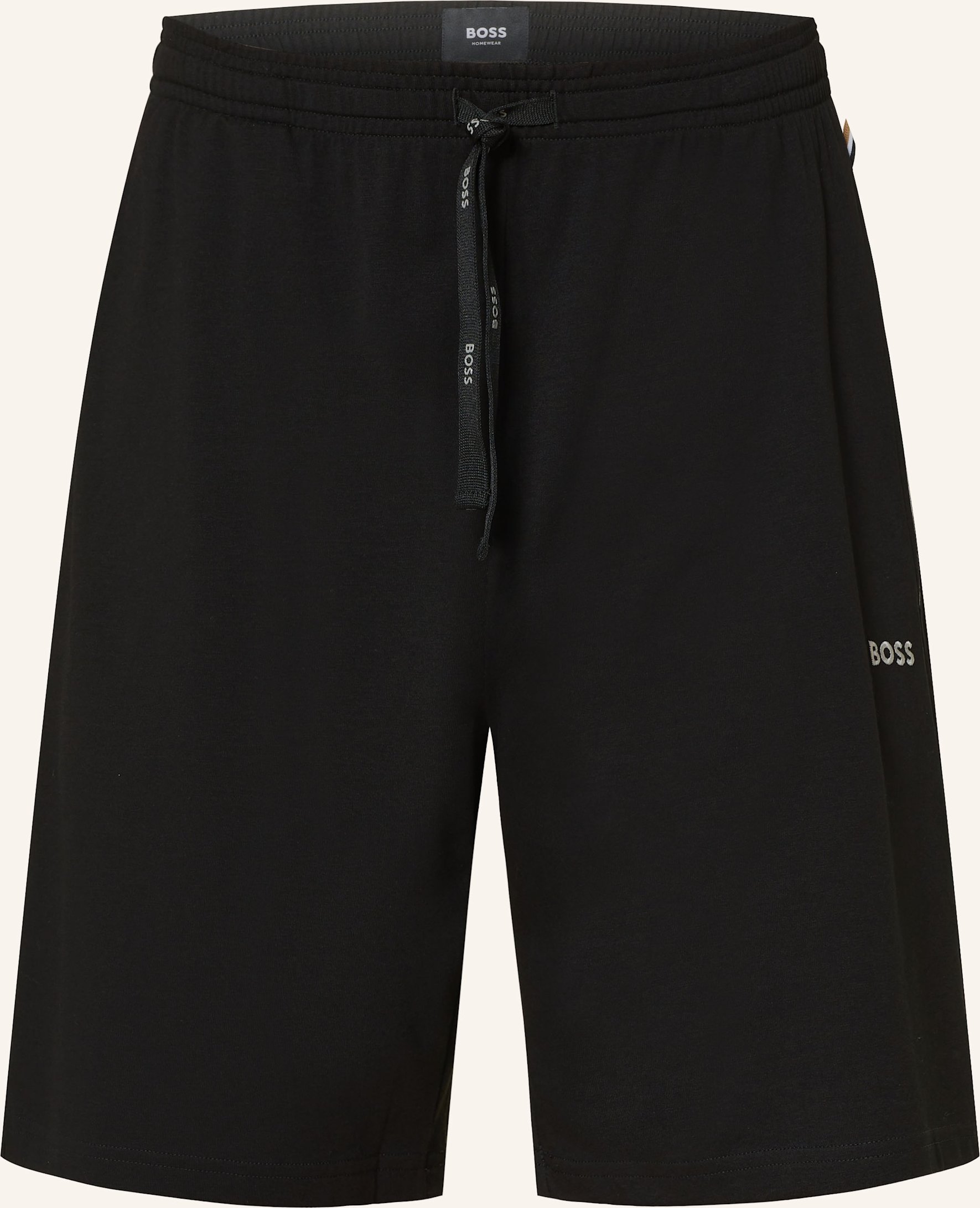 Boss Schlafshorts Mix & Match schwarz