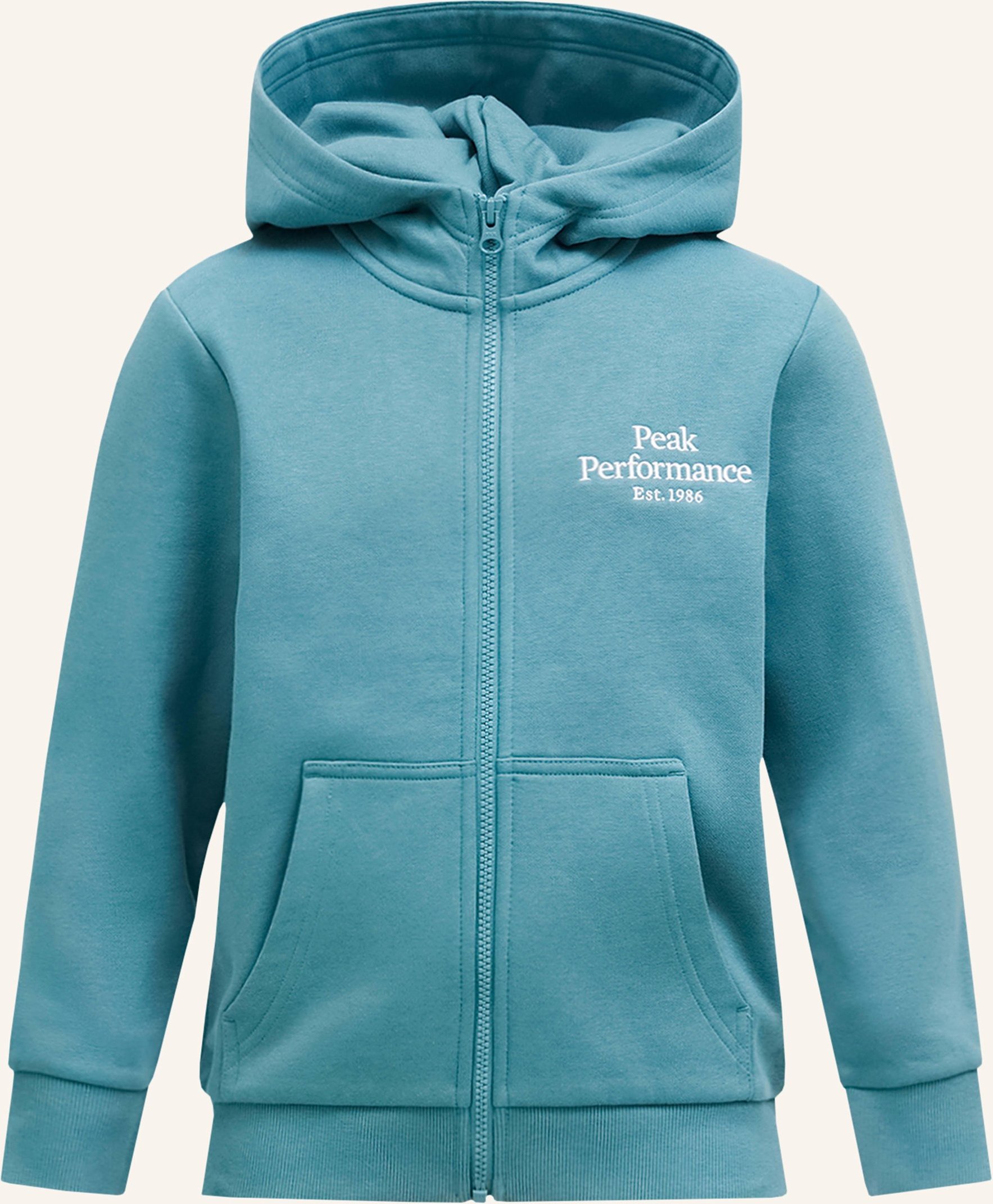 Peak Performance Kapuzensweatshirtjacke blau