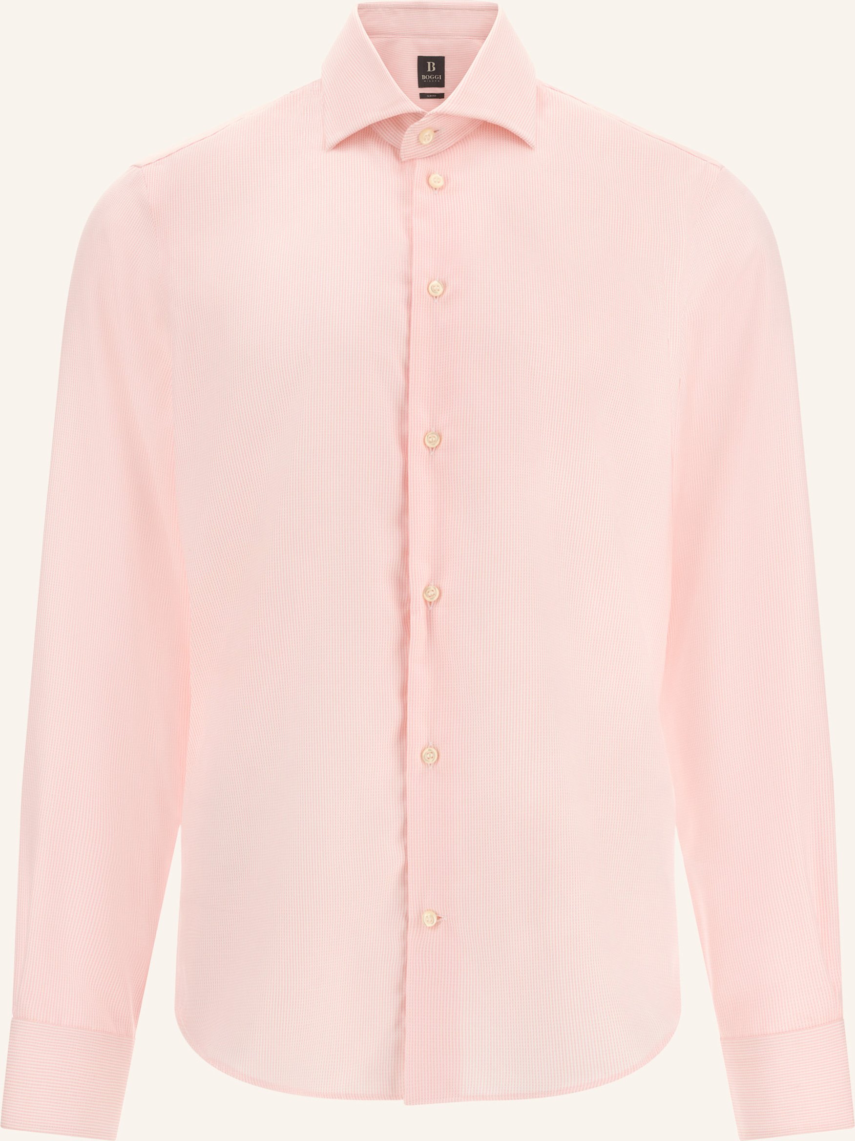 Boggi Milano Hemd Regular Fit pink