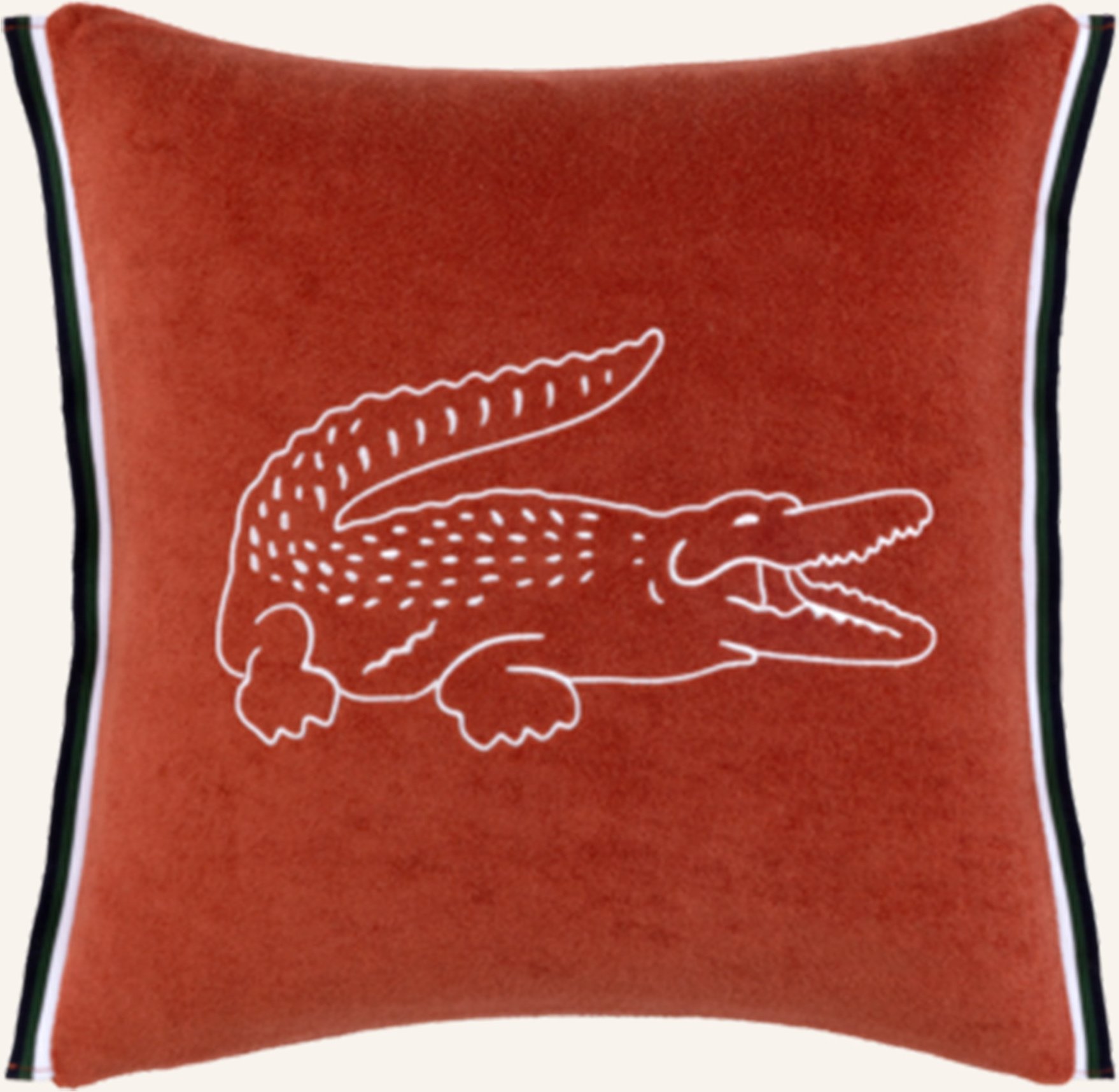 Lacoste Dekokissenhülle Lbreak orange